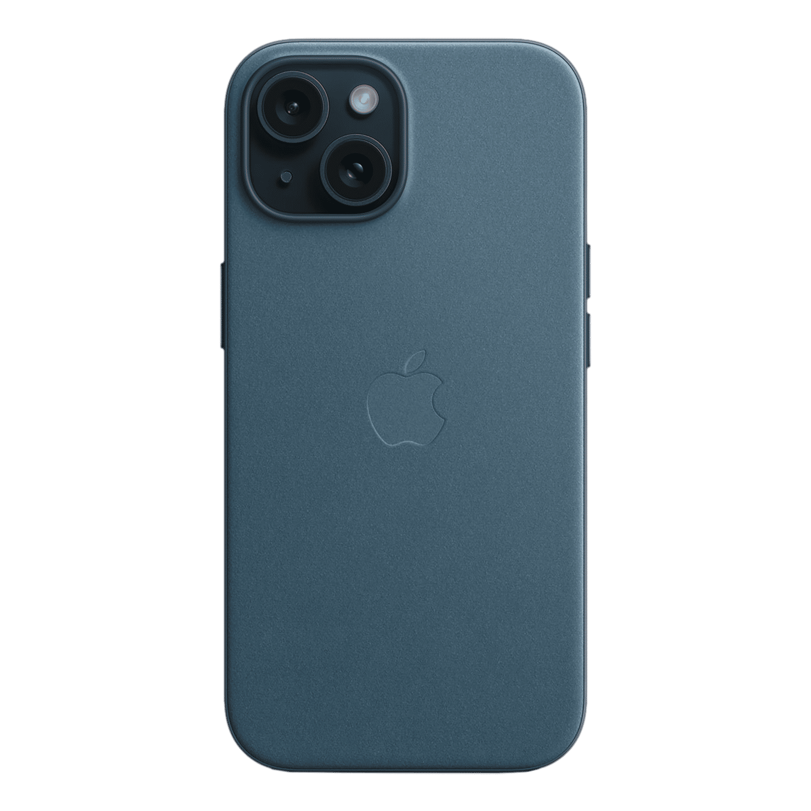 Apple Soft FineWoven Back Cover for Apple iPhone 15 (MagSafe Charging Support, Pacific Blue) Apple Soft FineWoven Back Cover for Apple iPhone 15 (MagSafe Charging Support, Pacific Blue)_5