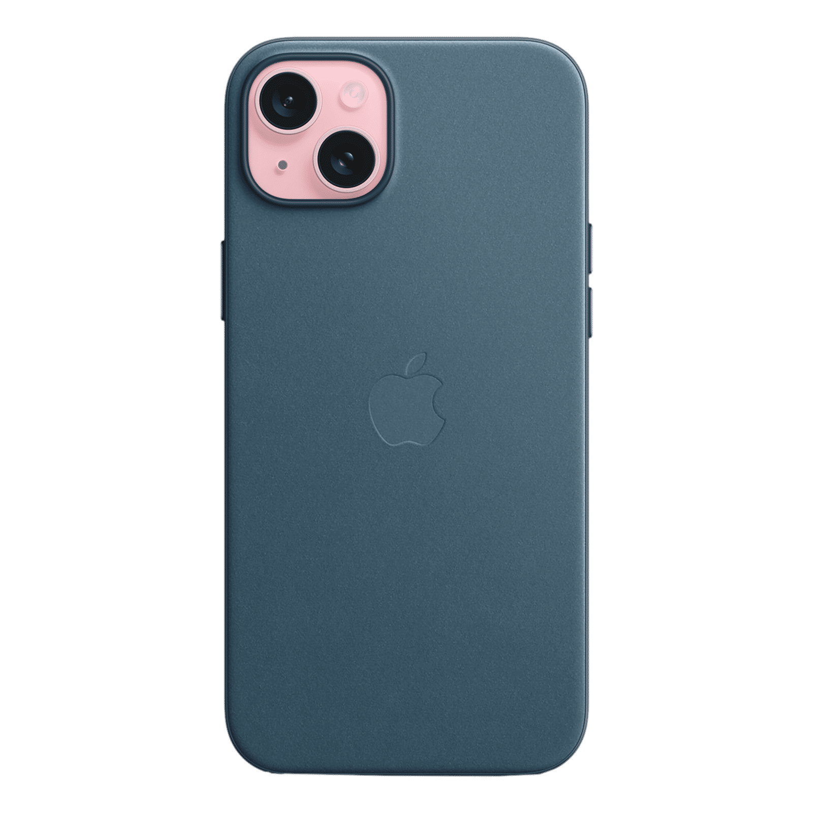 Apple Soft FineWoven Back Cover for Apple iPhone 15 Plus (MagSafe Charging Support, Pacific Blue) Apple Soft FineWoven Back Cover for Apple iPhone 15 Plus (MagSafe Charging Support, Pacific Blue)_2