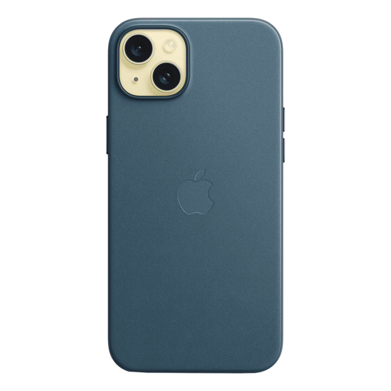 Apple Soft FineWoven Back Cover for Apple iPhone 15 Plus (MagSafe Charging Support, Pacific Blue) Apple Soft FineWoven Back Cover for Apple iPhone 15 Plus (MagSafe Charging Support, Pacific Blue)_3