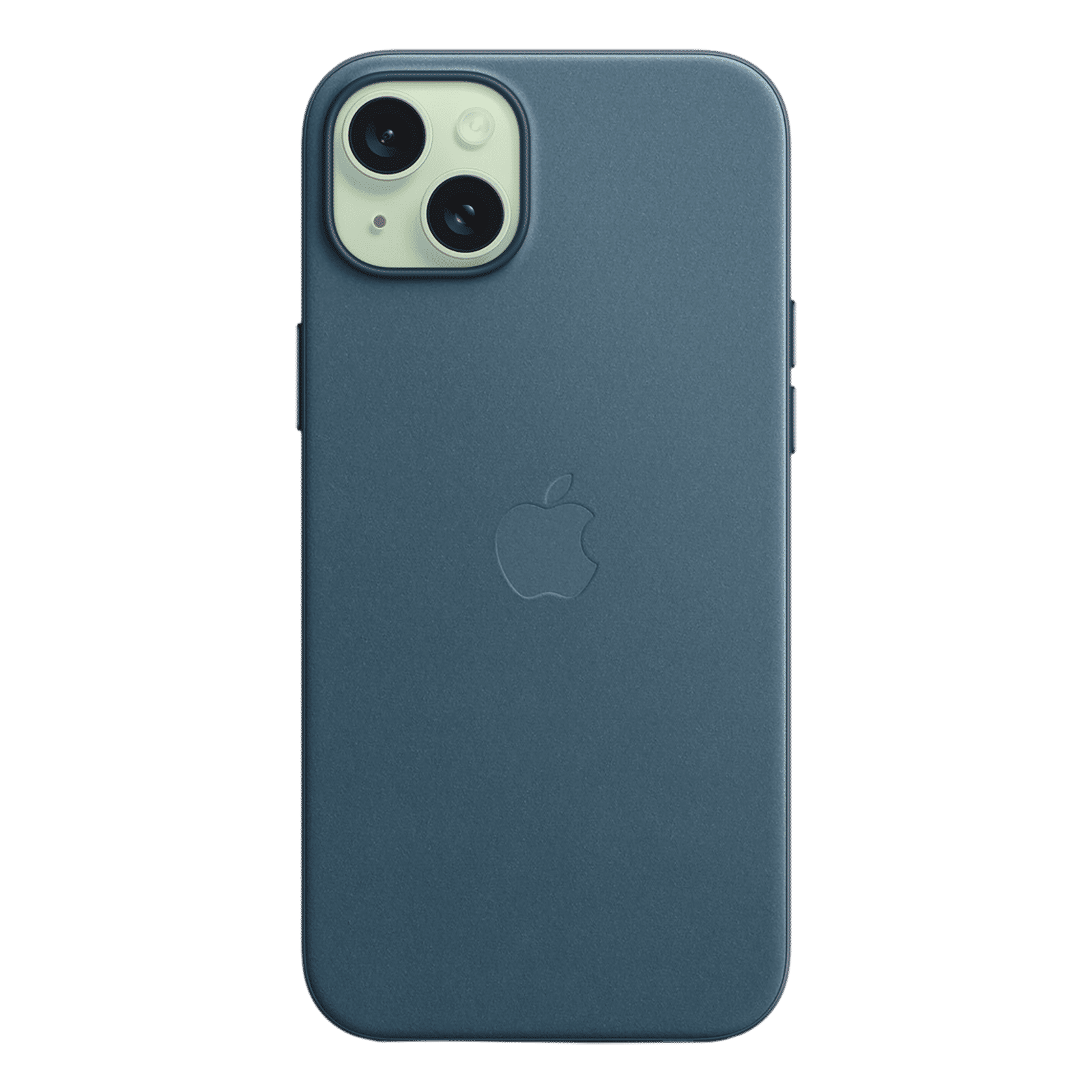Apple Soft FineWoven Back Cover for Apple iPhone 15 Plus (MagSafe Charging Support, Pacific Blue) Apple Soft FineWoven Back Cover for Apple iPhone 15 Plus (MagSafe Charging Support, Pacific Blue)_4