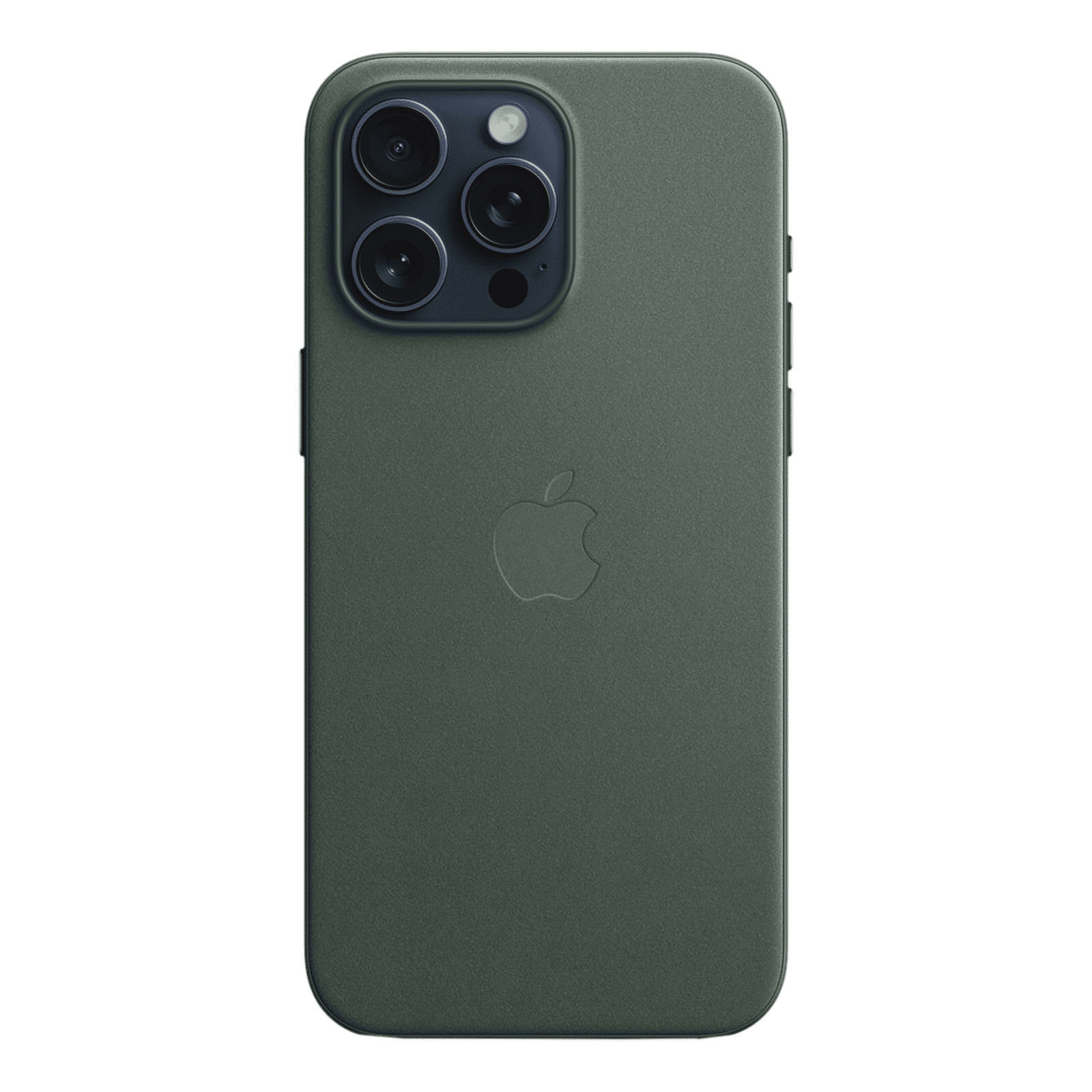 Apple Soft FineWoven Back Cover for Apple iPhone 15 Pro Max (MagSafe Charging Support, Evergreen) Apple Soft FineWoven Back Cover for Apple iPhone 15 Pro Max (MagSafe Charging Support, Evergreen)_2