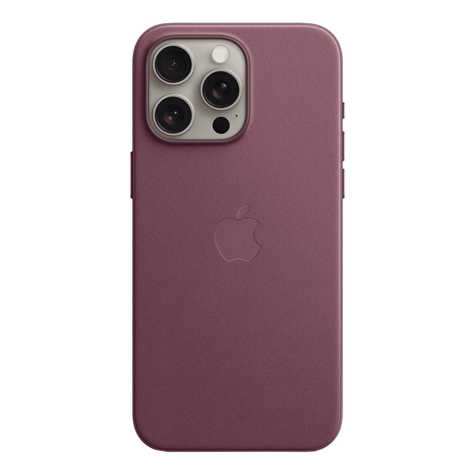 Apple Soft FineWoven Back Cover for Apple iPhone 15 Pro Max (MagSafe Charging Support, Mulberry) Apple Soft FineWoven Back Cover for Apple iPhone 15 Pro Max (MagSafe Charging Support, Mulberry)_1