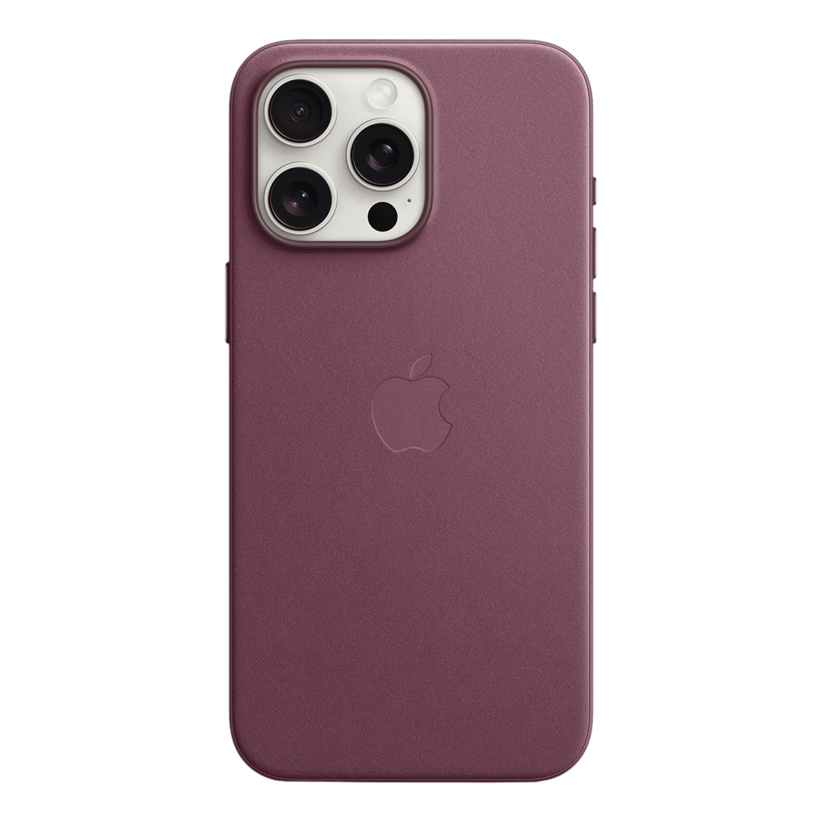 Apple Soft FineWoven Back Cover for Apple iPhone 15 Pro Max (MagSafe Charging Support, Mulberry) Apple Soft FineWoven Back Cover for Apple iPhone 15 Pro Max (MagSafe Charging Support, Mulberry)_3