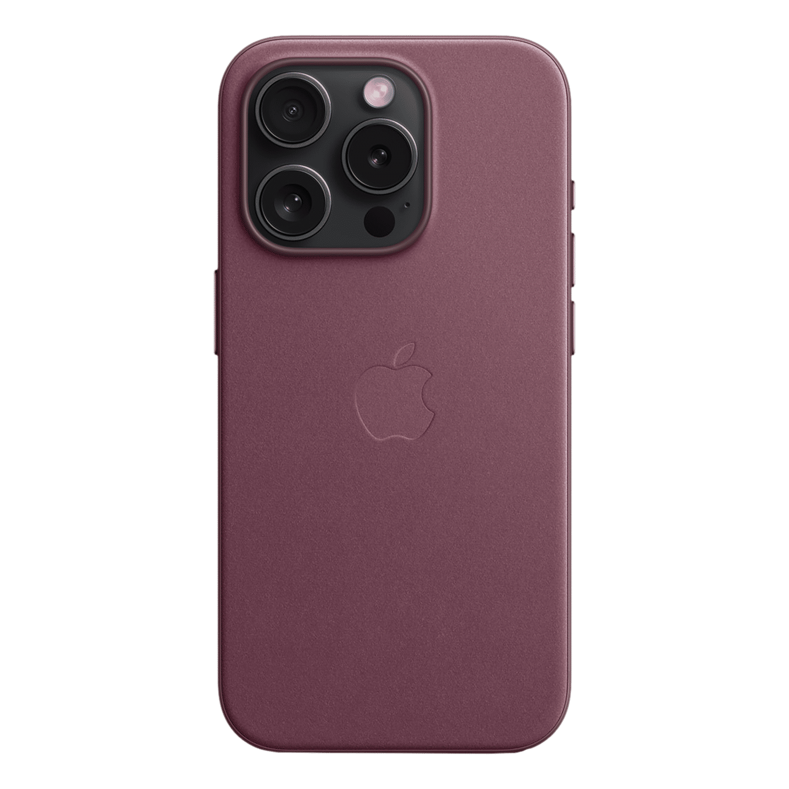 Apple Soft FineWoven Back Cover for Apple iPhone 15 Pro (MagSafe Charging Support, Mulberry) Apple Soft FineWoven Back Cover for Apple iPhone 15 Pro (MagSafe Charging Support, Mulberry)_4