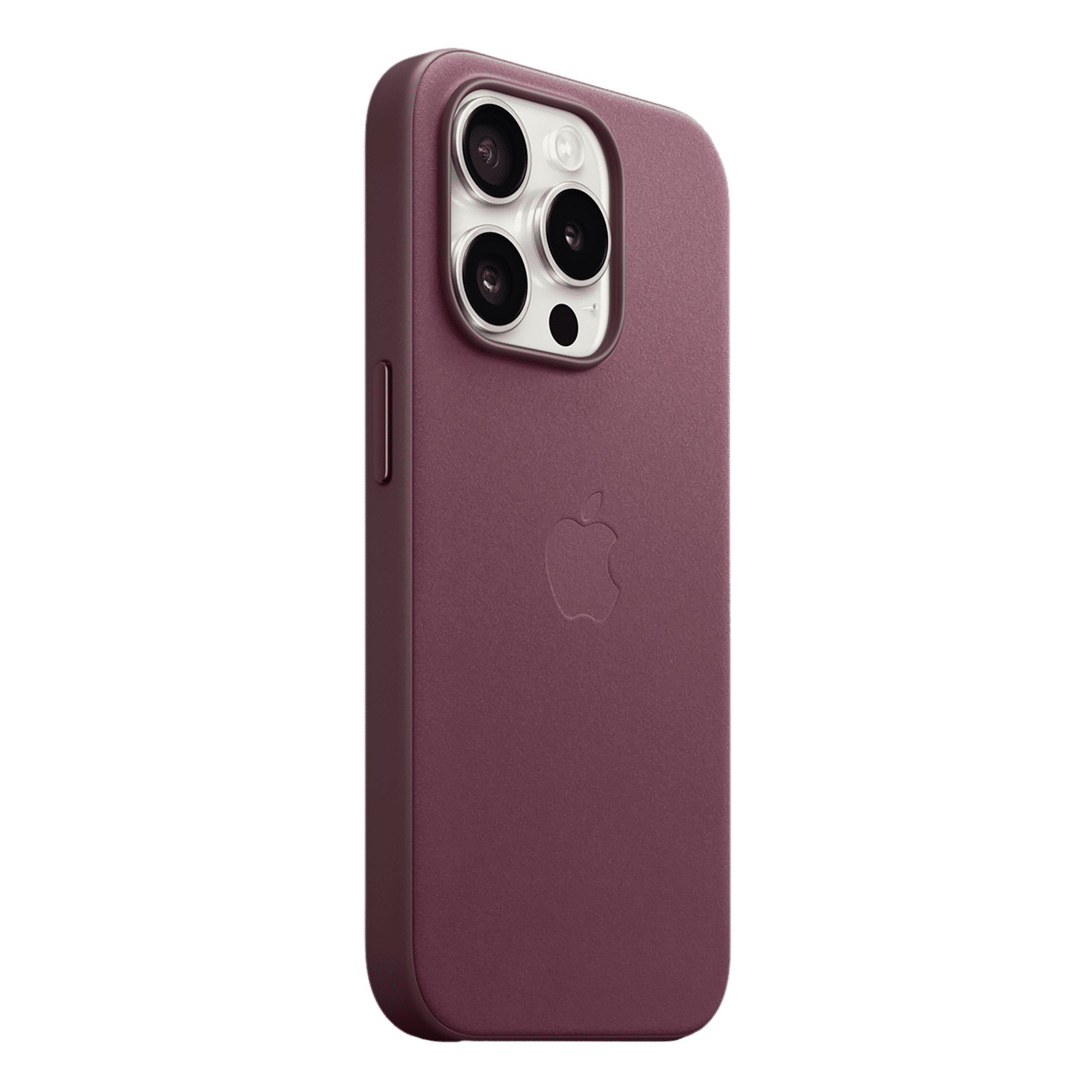 Apple Soft FineWoven Back Cover for Apple iPhone 15 Pro (MagSafe Charging Support, Mulberry) Apple Soft FineWoven Back Cover for Apple iPhone 15 Pro (MagSafe Charging Support, Mulberry)_5