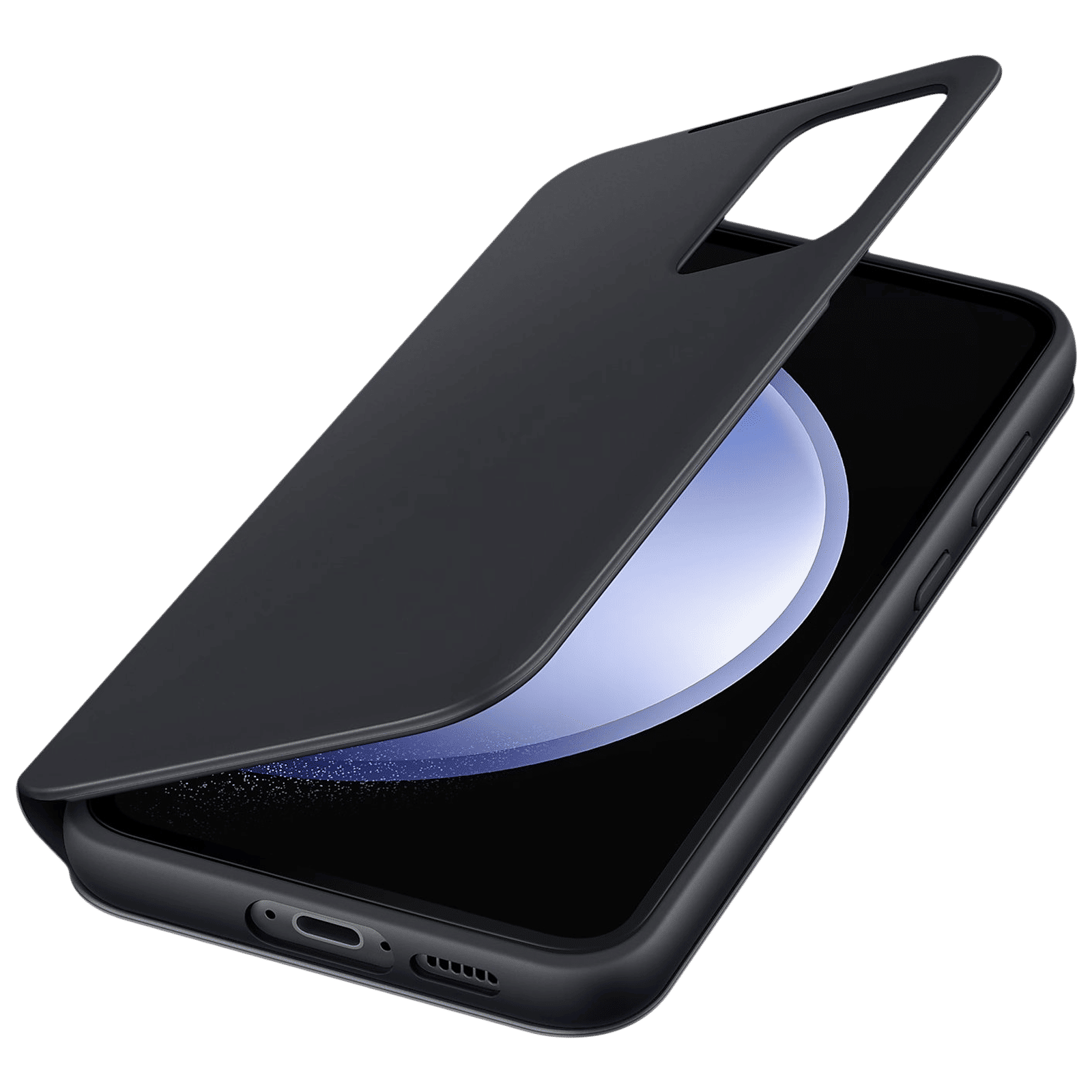 SAMSUNG Soft Bio PU Flip Case for Galaxy S23 FE (Built in Card Pocket, Black) SAMSUNG Soft Bio PU Flip Case for Galaxy S23 FE (Built in Card Pocket, Black)_5