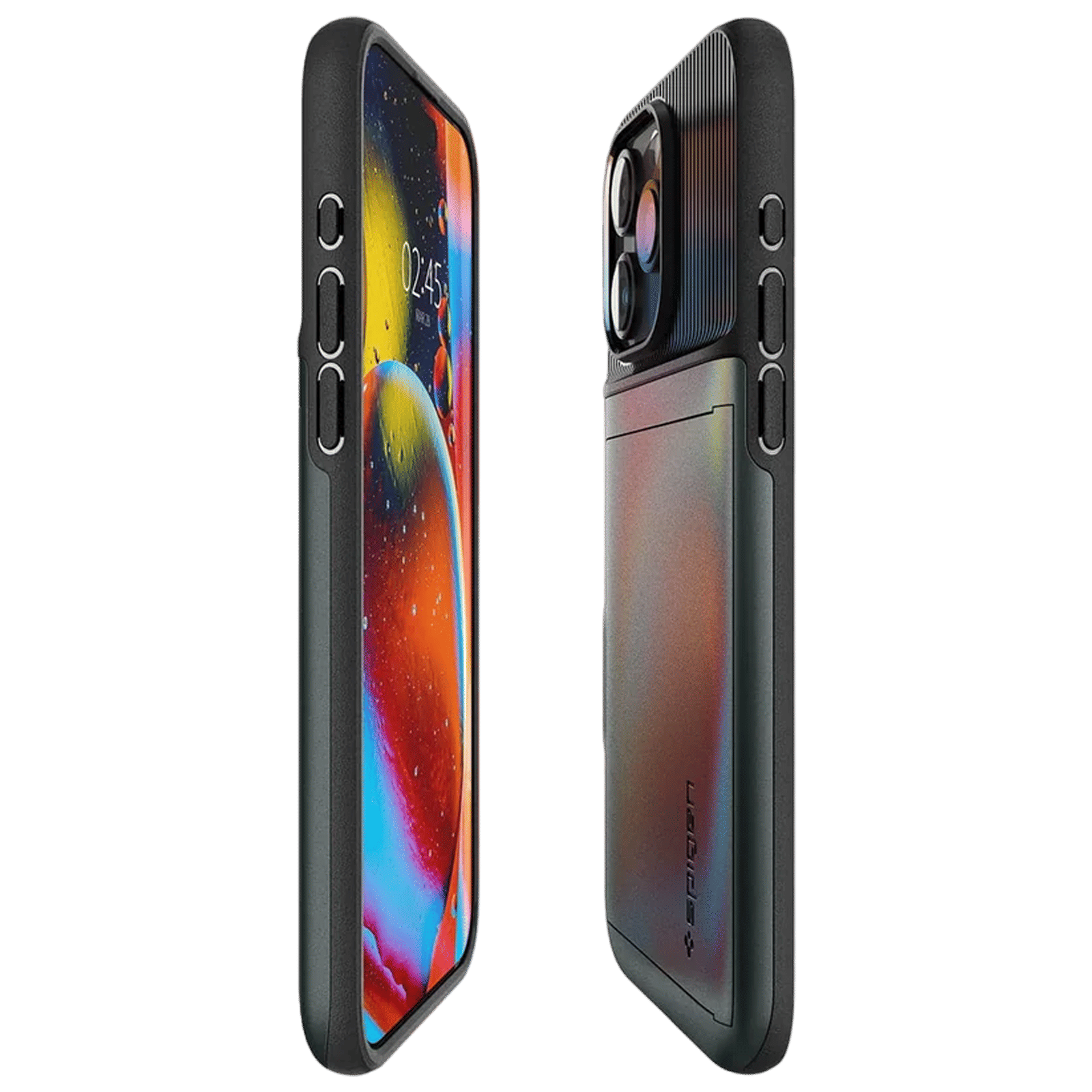 spigen Slim Armor CS PC and TPU Back Cover for iPhone 15 Pro Max (Air Cushion Technology, Abyss Green) spigen Slim Armor CS PC and TPU Back Cover for iPhone 15 Pro Max (Air Cushion Technology, Abyss Green)_3