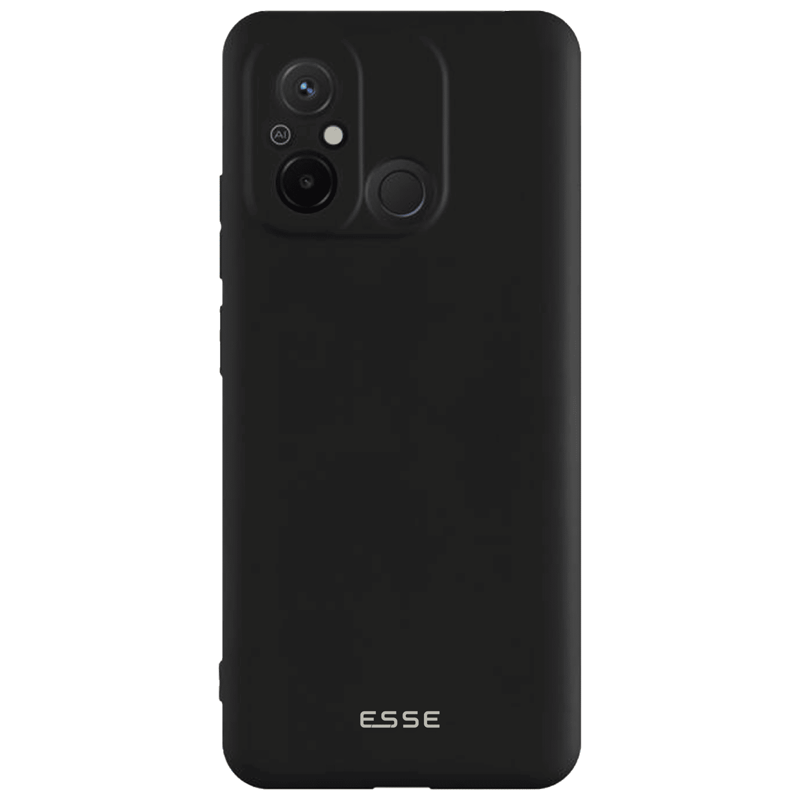 ESSE Soft Silicone Back Case for Redmi 12C (Optimal Protection, Black) ESSE Soft Silicone Back Case for Redmi 12C (Optimal Protection, Black)_1