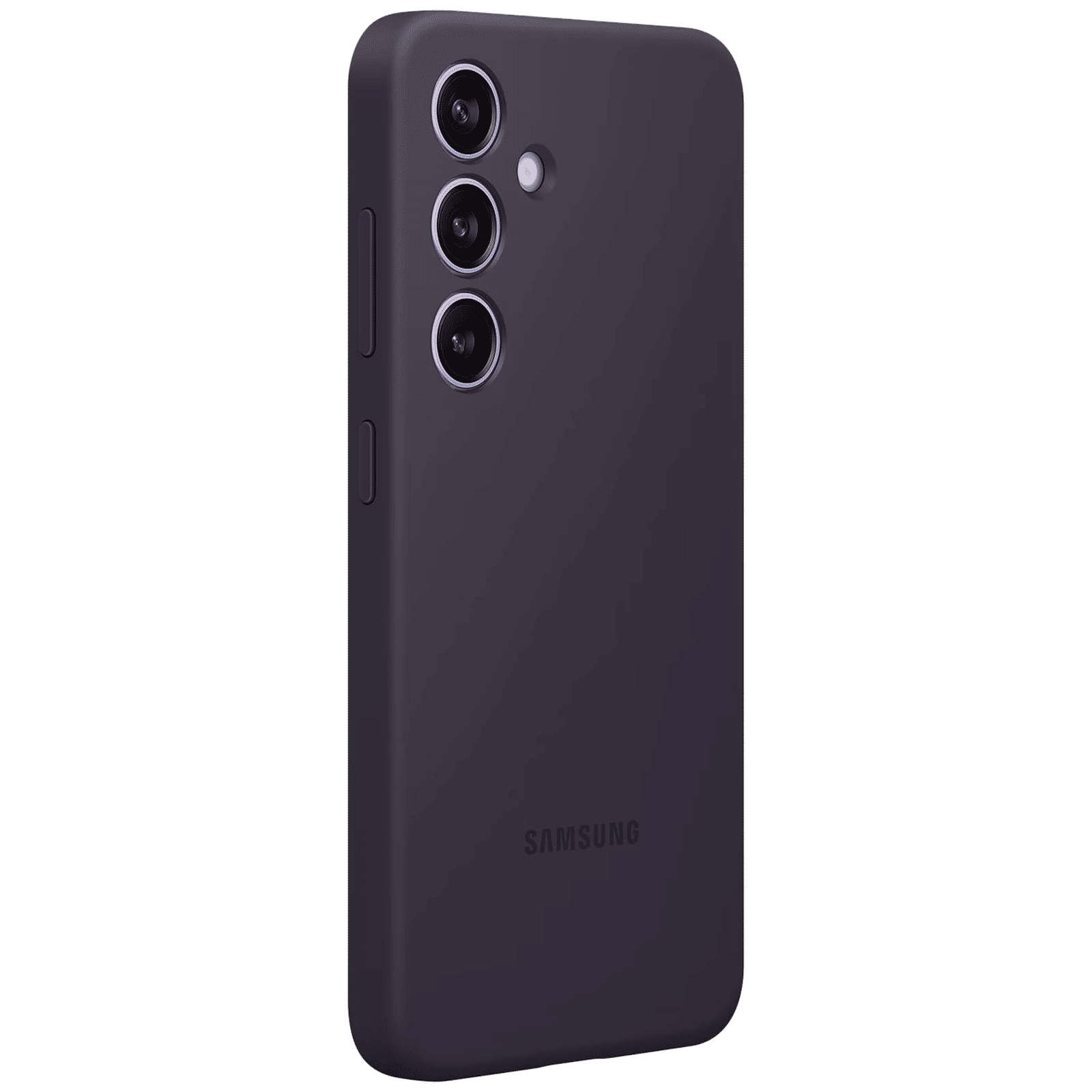 SAMSUNG Silicone Back Case for SAMSUNG Galaxy S24+ (Silky-smooth Touch, Dark Violet)_3