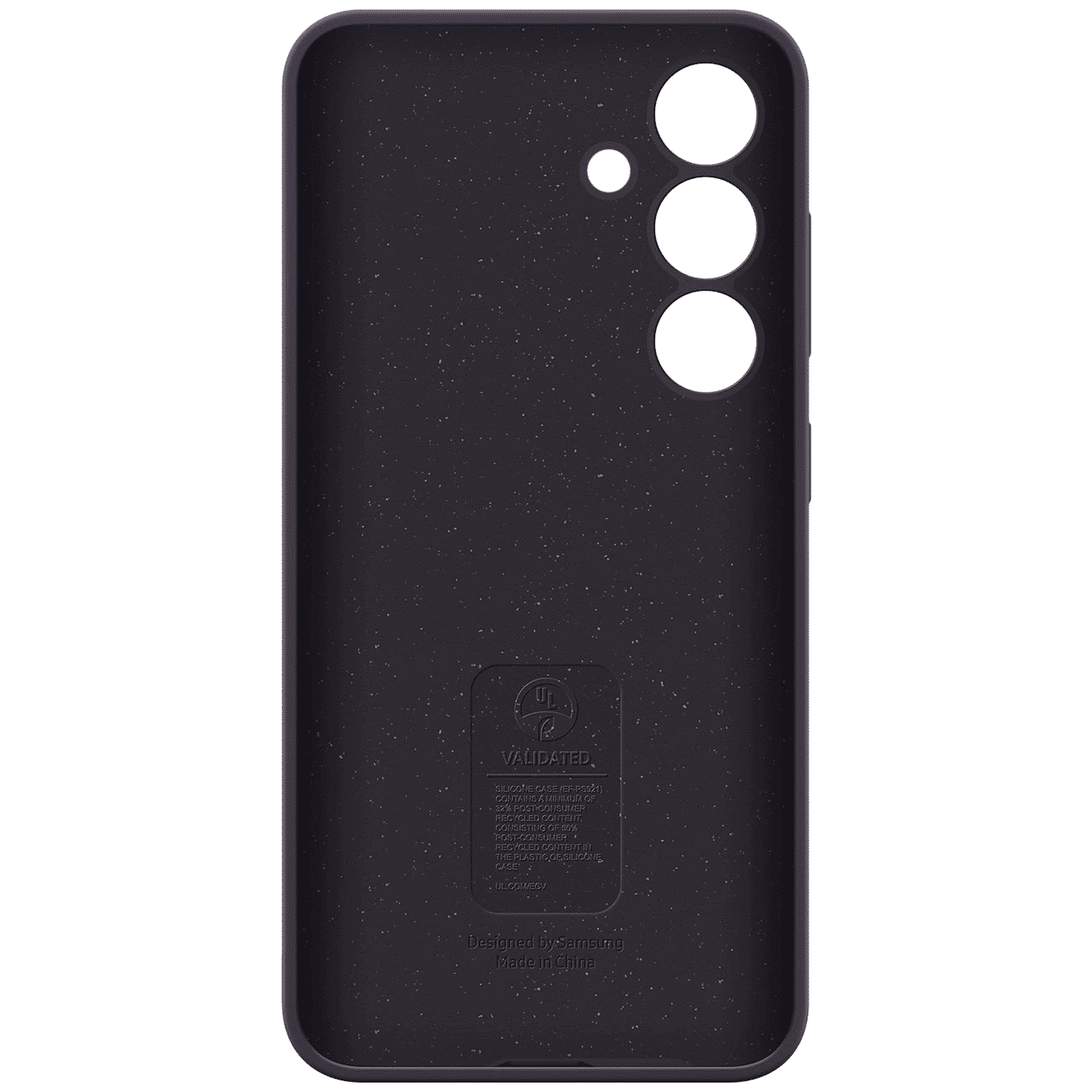 SAMSUNG Silicone Back Case for SAMSUNG Galaxy S24+ (Silky-smooth Touch, Dark Violet)_4