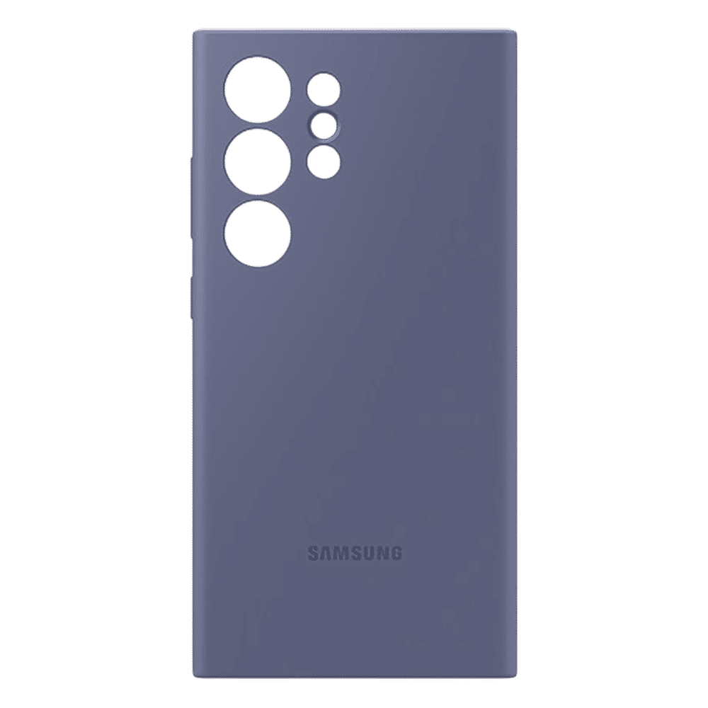 SAMSUNG Silicone Back Cover for Galaxy S24 Ultra (Combining Style and Durability, Violet) SAMSUNG Silicone Back Cover for Galaxy S24 Ultra (Combining Style and Durability, Violet)_6