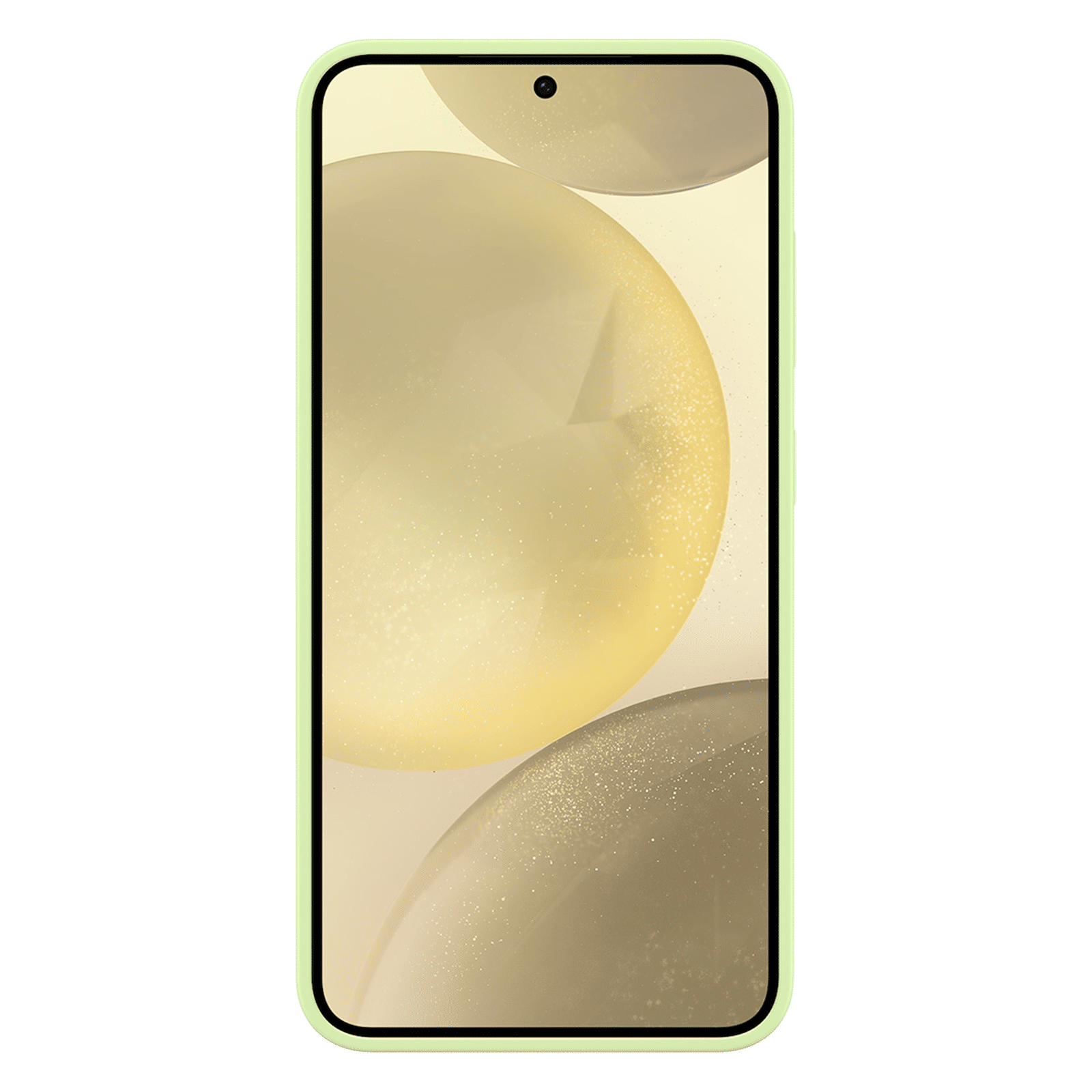 SAMSUNG Silicone Back Case for SAMSUNG Galaxy S24 (Silky-smooth Touch, Lime)_5