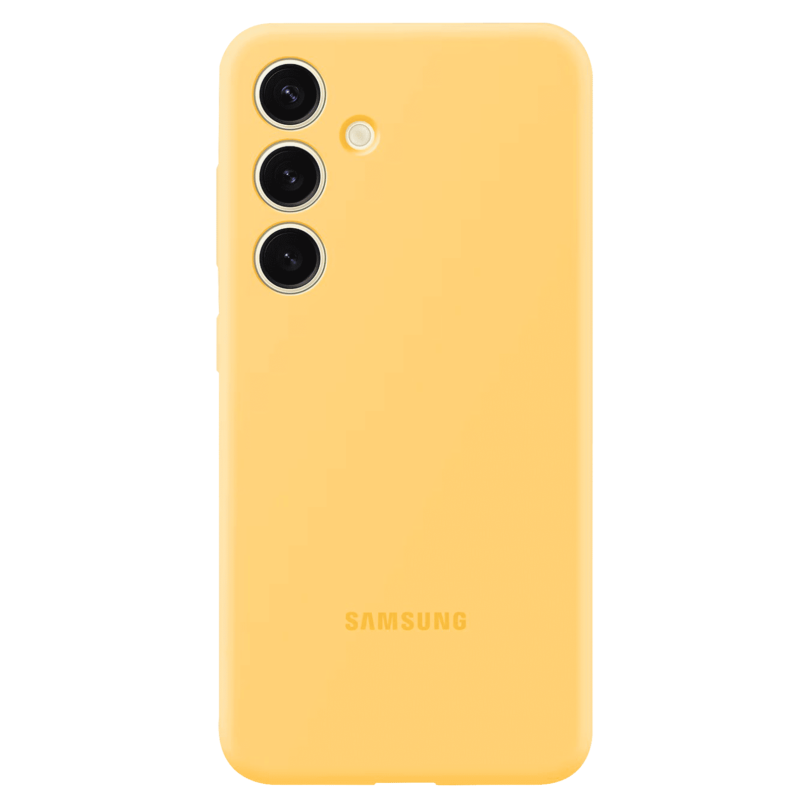 SAMSUNG Silicone Back Cover for Galaxy S24 (Combining Style and Durability, Yellow) SAMSUNG Silicone Back Cover for Galaxy S24 (Combining Style and Durability, Yellow)_3