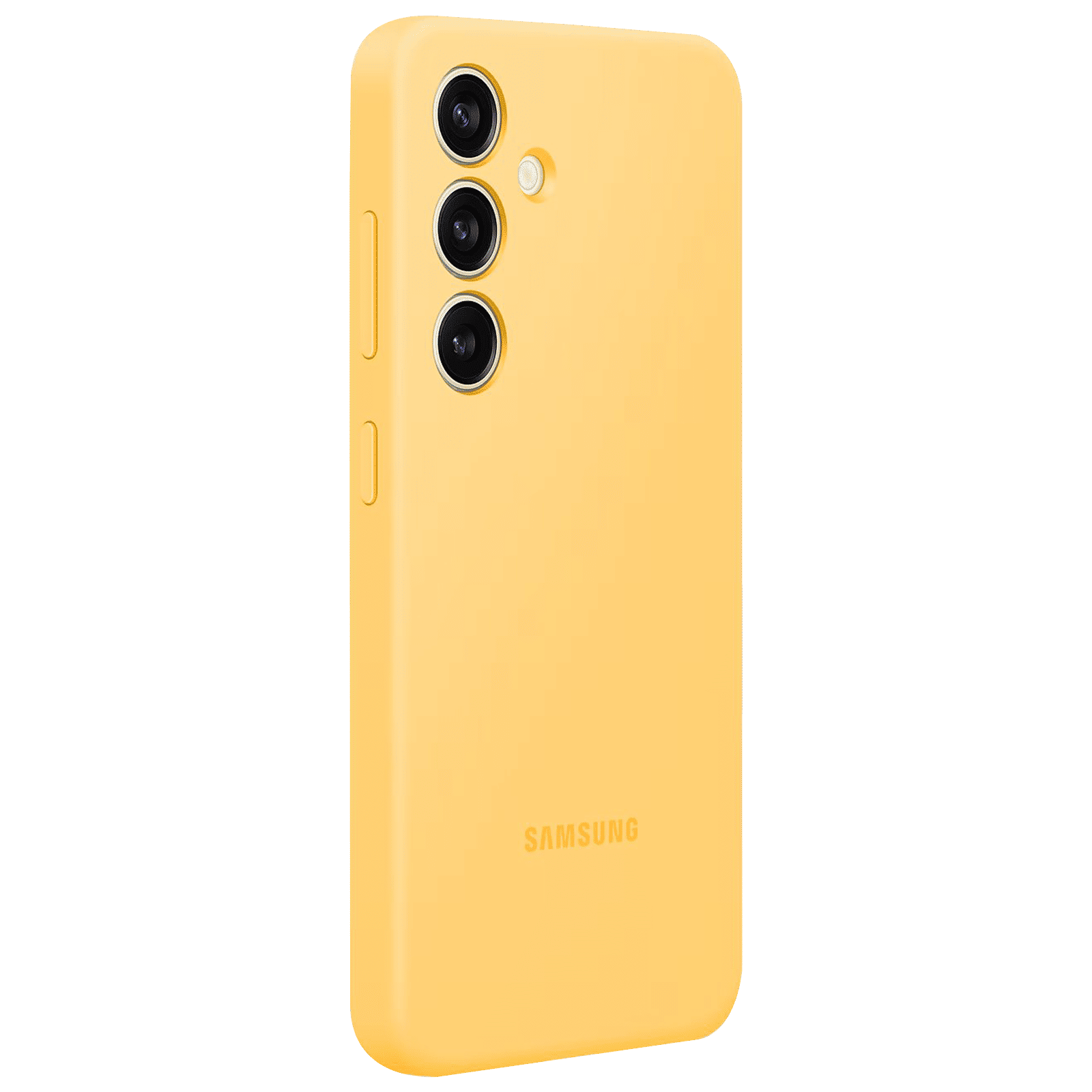 SAMSUNG Silicone Back Cover for Galaxy S24 (Combining Style and Durability, Yellow) SAMSUNG Silicone Back Cover for Galaxy S24 (Combining Style and Durability, Yellow)_4