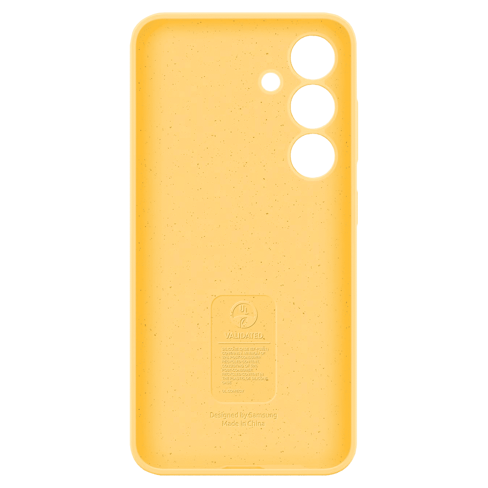 SAMSUNG Silicone Back Cover for Galaxy S24 (Combining Style and Durability, Yellow) SAMSUNG Silicone Back Cover for Galaxy S24 (Combining Style and Durability, Yellow)_5