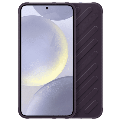 SAMSUNG Shield Polycarbonate Back Cover for SAMSUNG Galaxy S24 (Durable and Modern, Dark Violet)