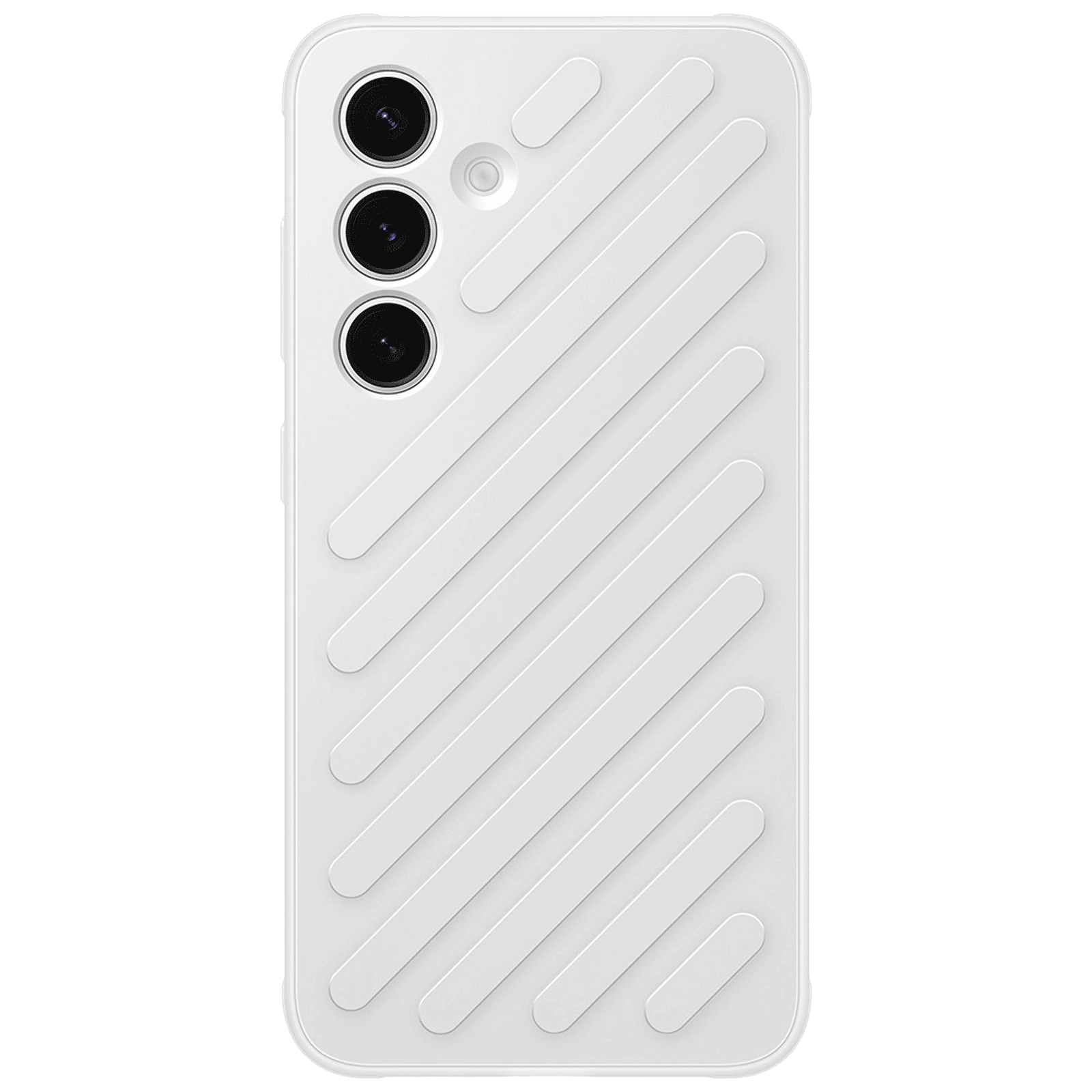 SAMSUNG Shield Back Cover for SAMSUNG Galaxy S24 (Durable and Modern, Light Gray)_3