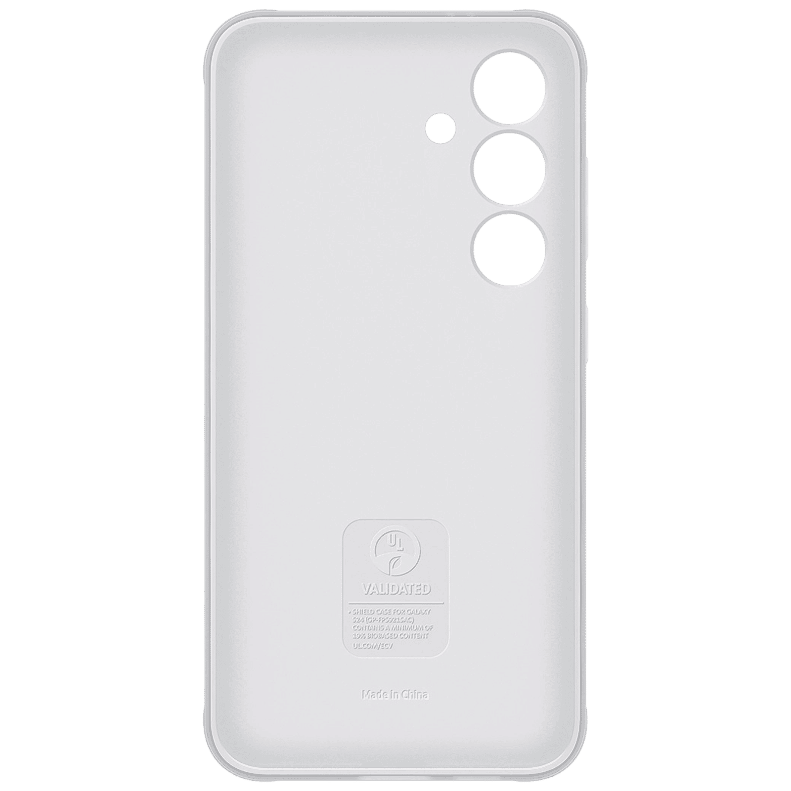 SAMSUNG Shield Back Cover for SAMSUNG Galaxy S24 (Durable and Modern, Light Gray)_5
