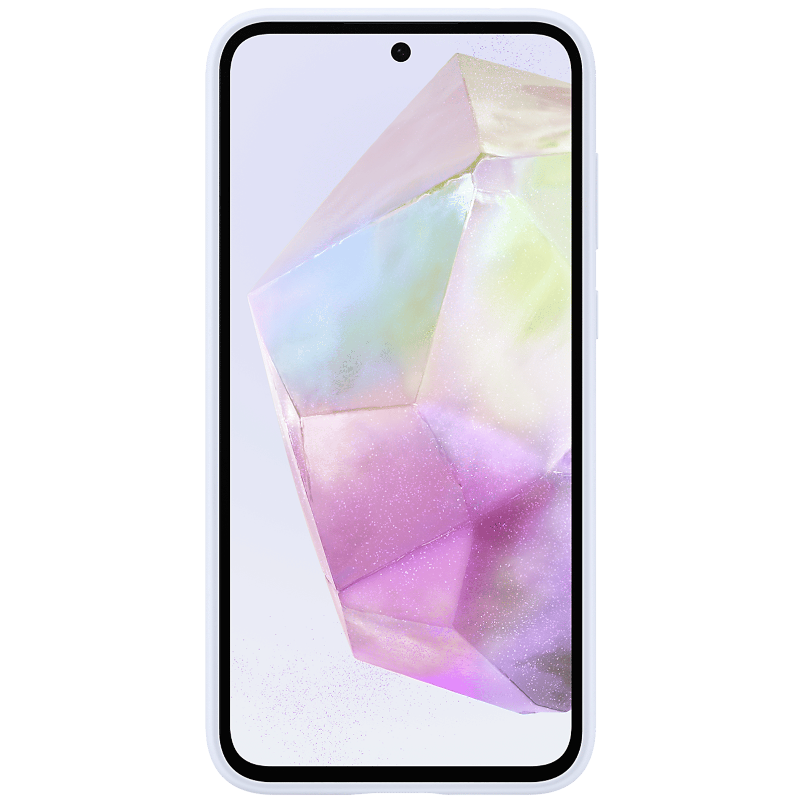 SAMSUNG Soft Silicone Back Cover for SAMSUNG Galaxy A35 5G (Scratch Protection, Light Blue)_5