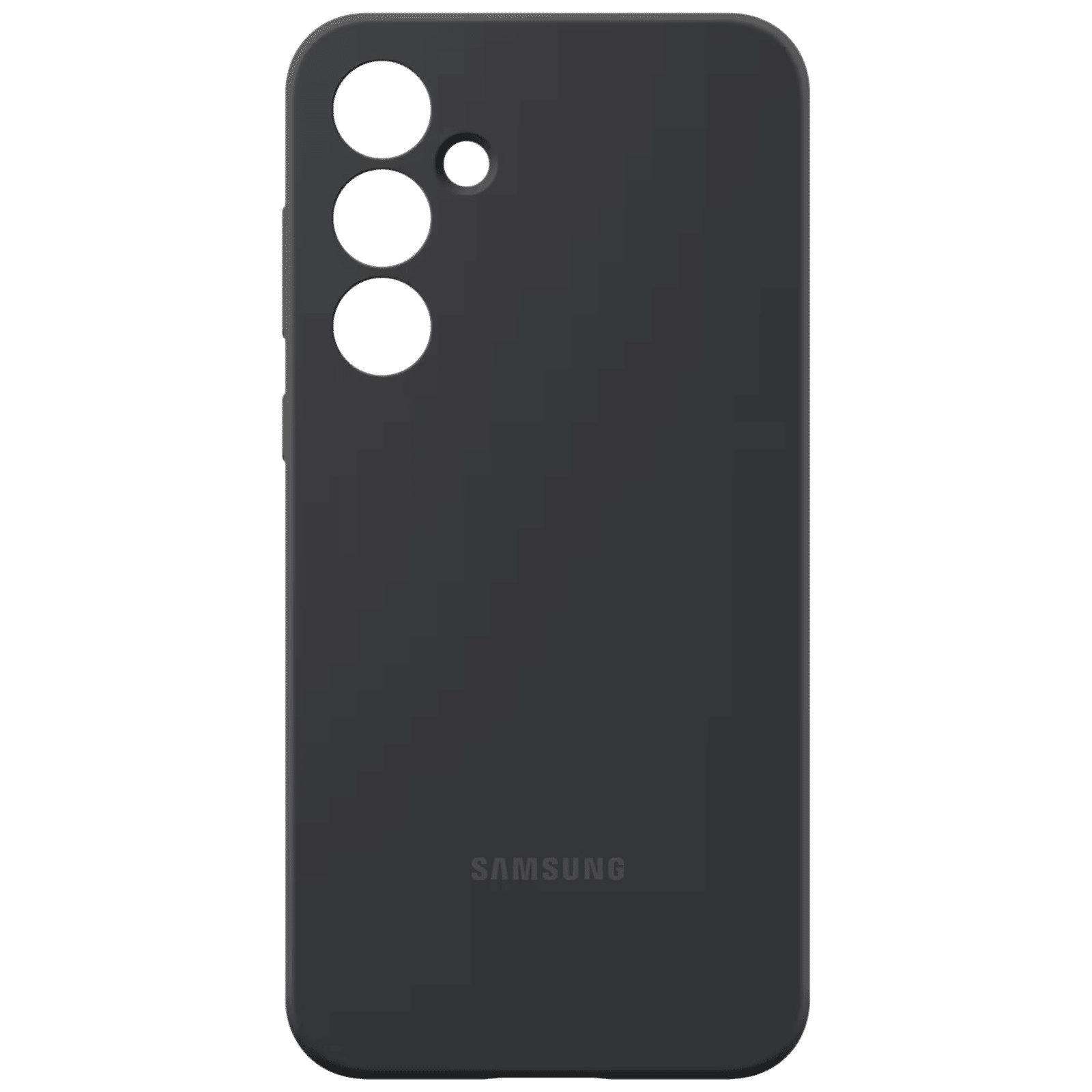 SAMSUNG Silicone Back Cover for SAMSUNG Galaxy A55 5G (Scratch Protection, Black)_3
