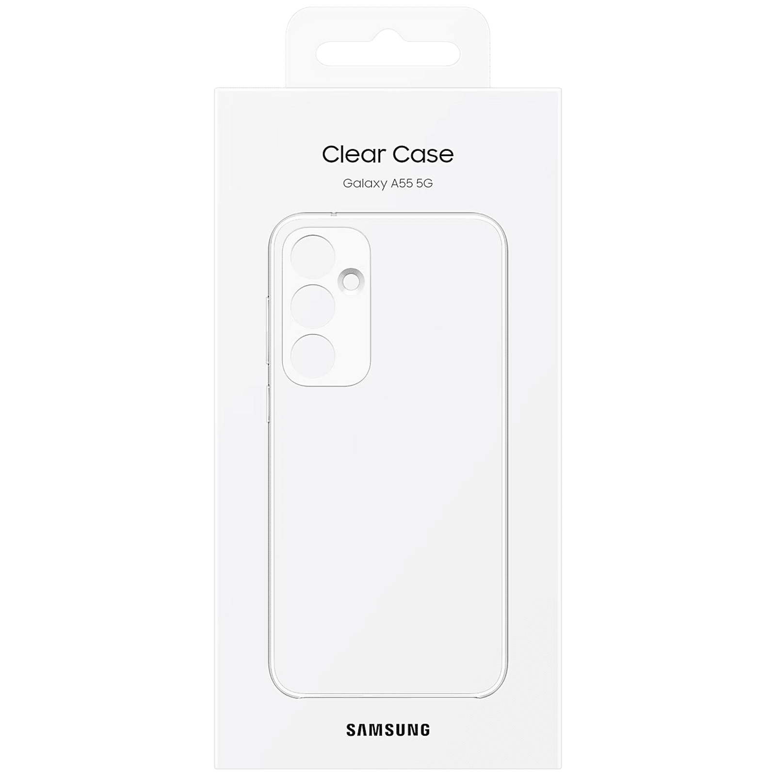 SAMSUNG Polycarbonate & Silicone Flip Cover for SAMSUNG Galaxy A55 5G (Crystal Clear Finish, Transparent) SAMSUNG Polycarbonate & Silicone Flip Cover for SAMSUNG Galaxy A55 5G (Crystal Clear Finish, Transparent)_6