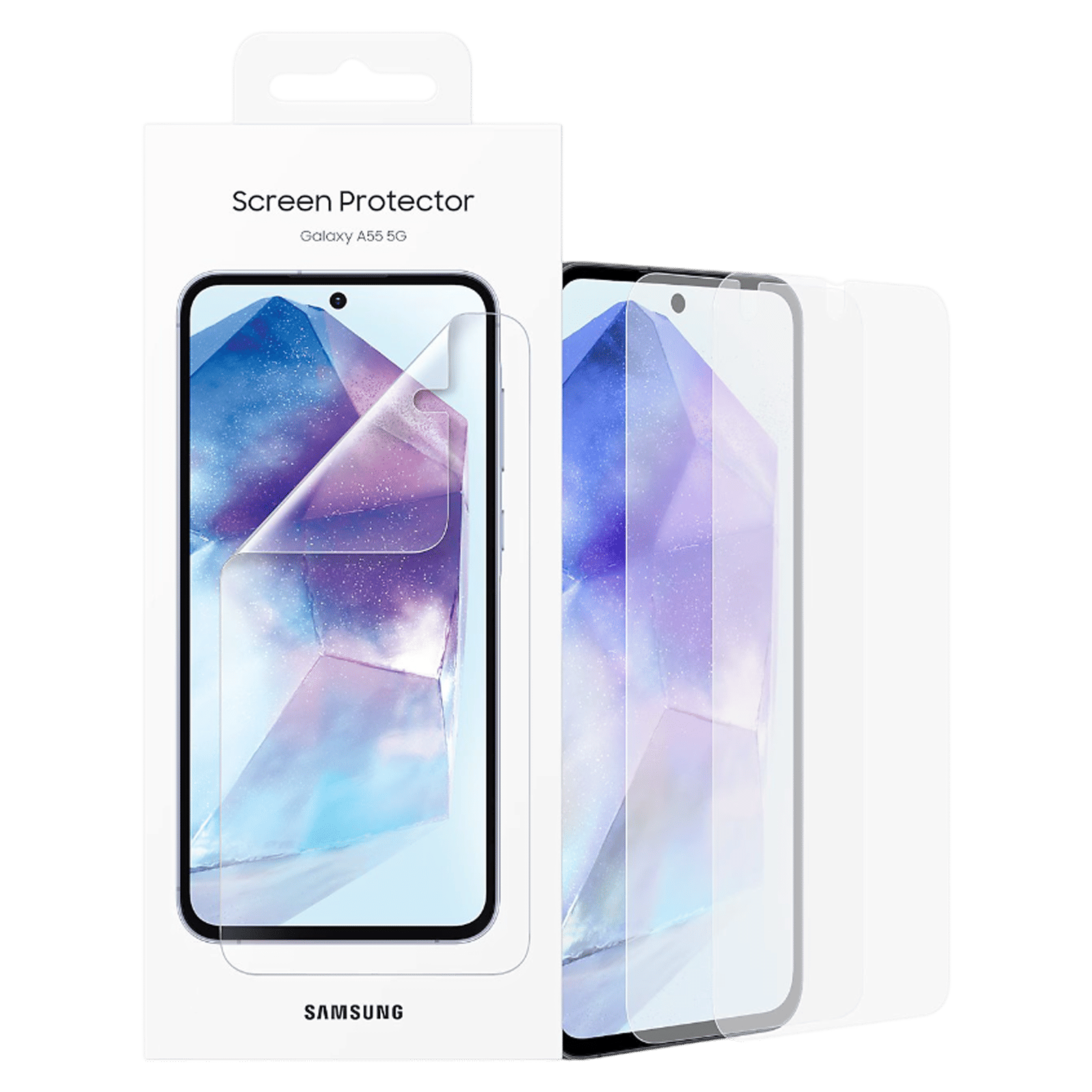 SAMSUNG Screen Protector for Galaxy A55 (Transparent Protection) SAMSUNG Screen Protector for Galaxy A55 (Transparent Protection)_5