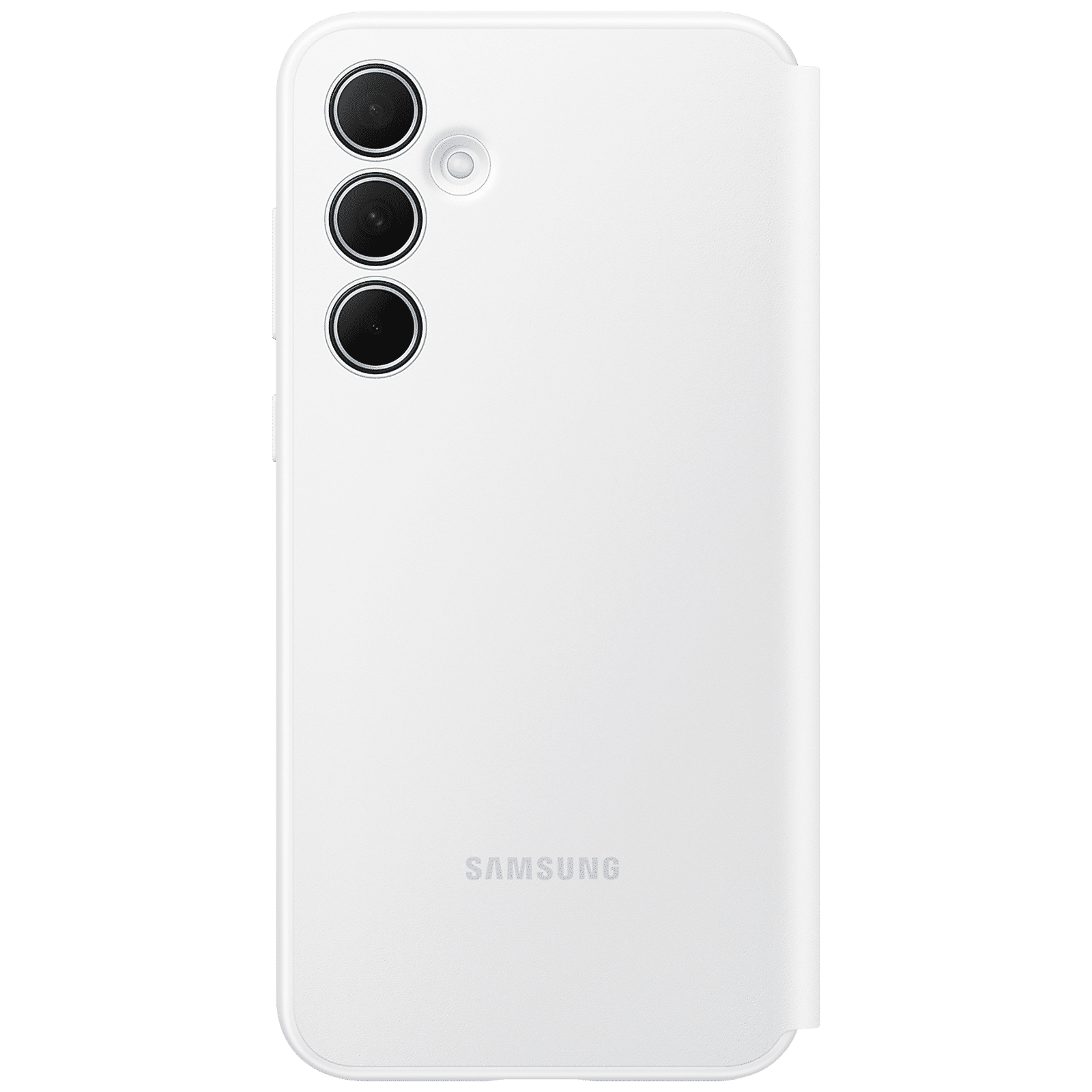 SAMSUNG Polyurethane Flip Cover for SAMSUNG Galaxy A35 5G (Small Smart Screen View, White) SAMSUNG Polyurethane Flip Cover for SAMSUNG Galaxy A35 5G (Small Smart Screen View, White)_4