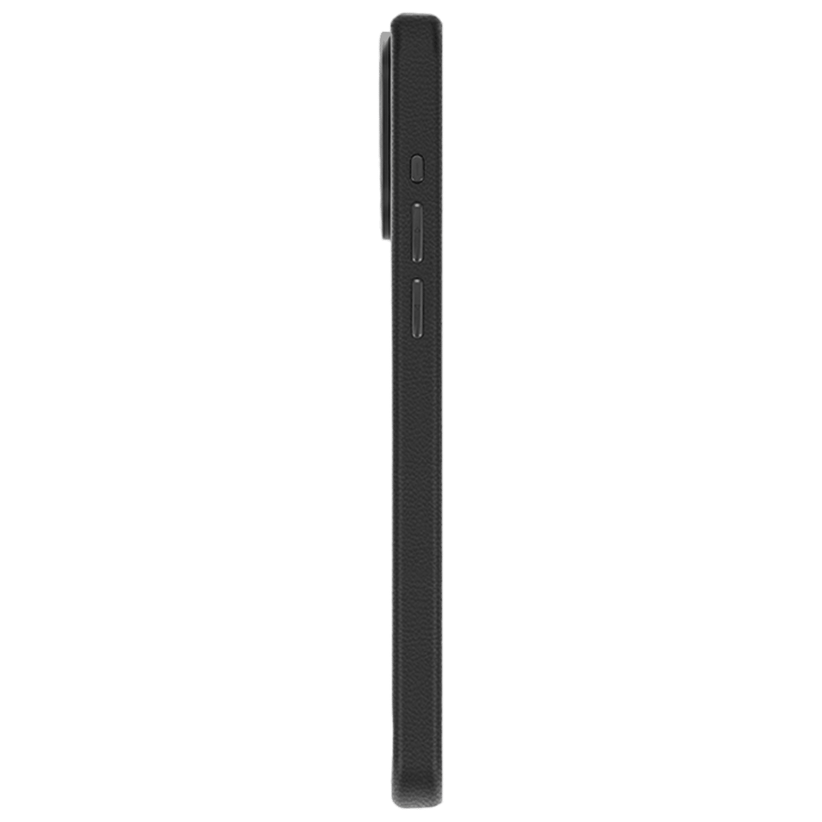 Croma Hard Leather Back Cover for Apple iPhone 15 Plus (MagSafe Compatible, Black) Croma Hard Leather Back Cover for Apple iPhone 15 Plus (MagSafe Compatible, Black)_4