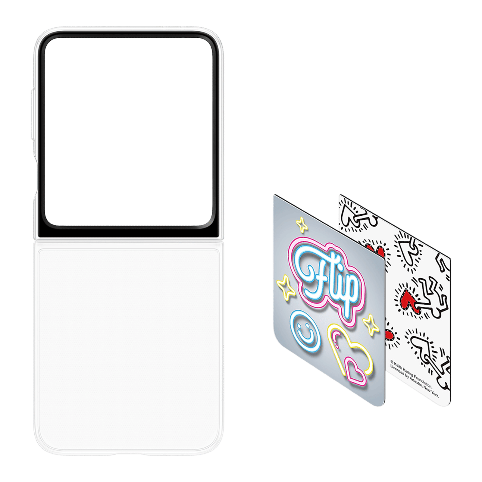 SAMSUNG Flipsuit Kindsuit Case for Galaxy Z Flip 6 (Customizable Design, White)_6