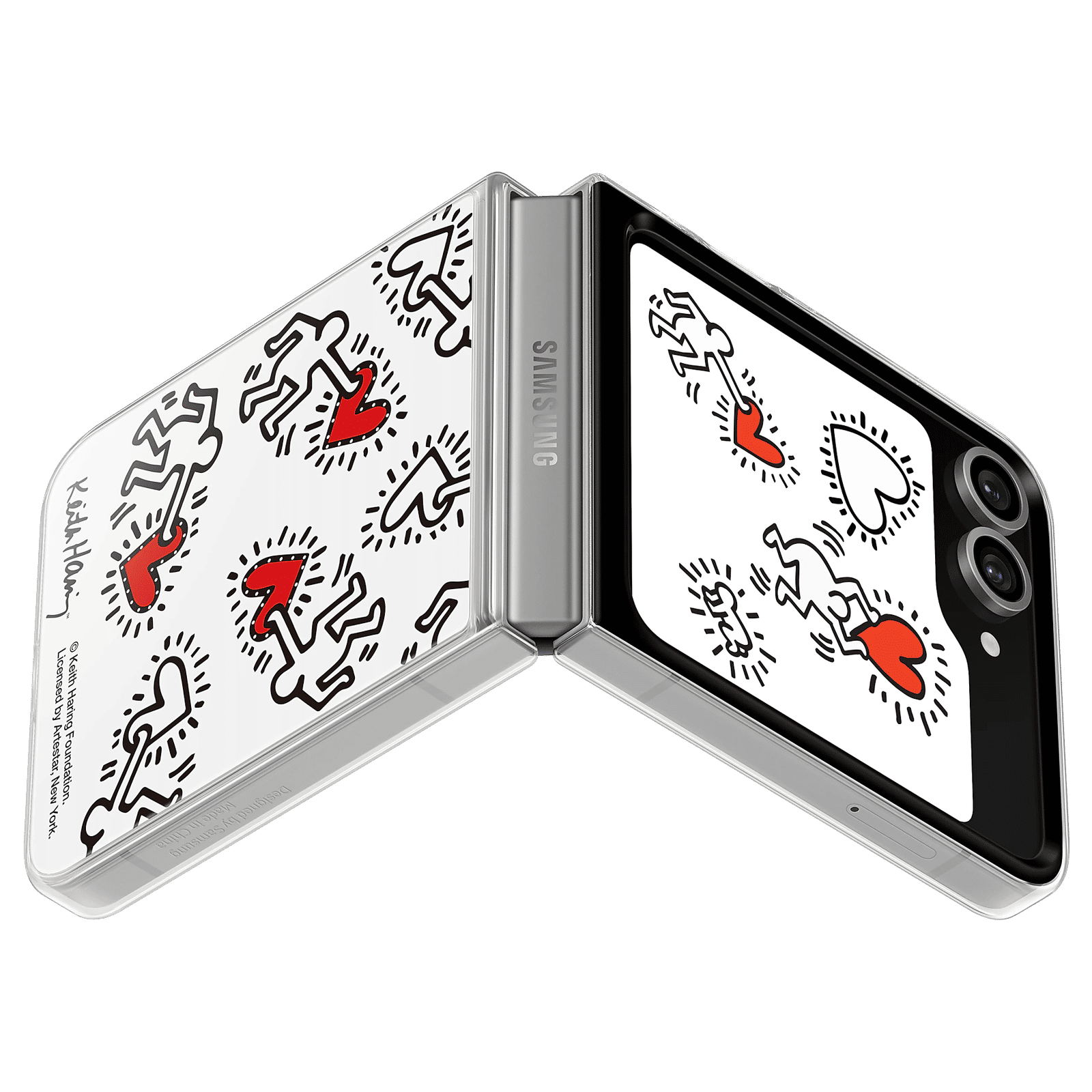 SAMSUNG Flipsuit Kindsuit Case for Galaxy Z Flip 6 (Customizable Design, White)_5