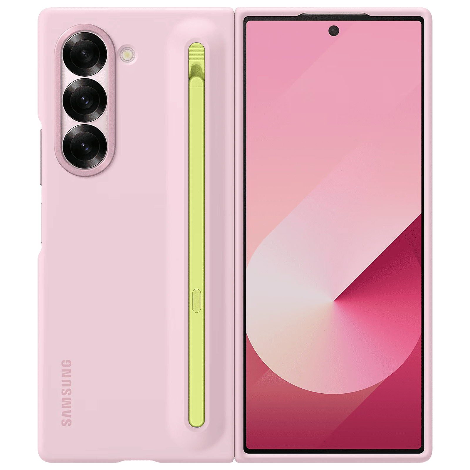SAMSUNG Soft Back Cover for SAMSUNG Galaxy Z Fold 6 (S Pen, Pink) SAMSUNG Soft Back Cover for SAMSUNG Galaxy Z Fold 6 (S Pen, Pink)_1
