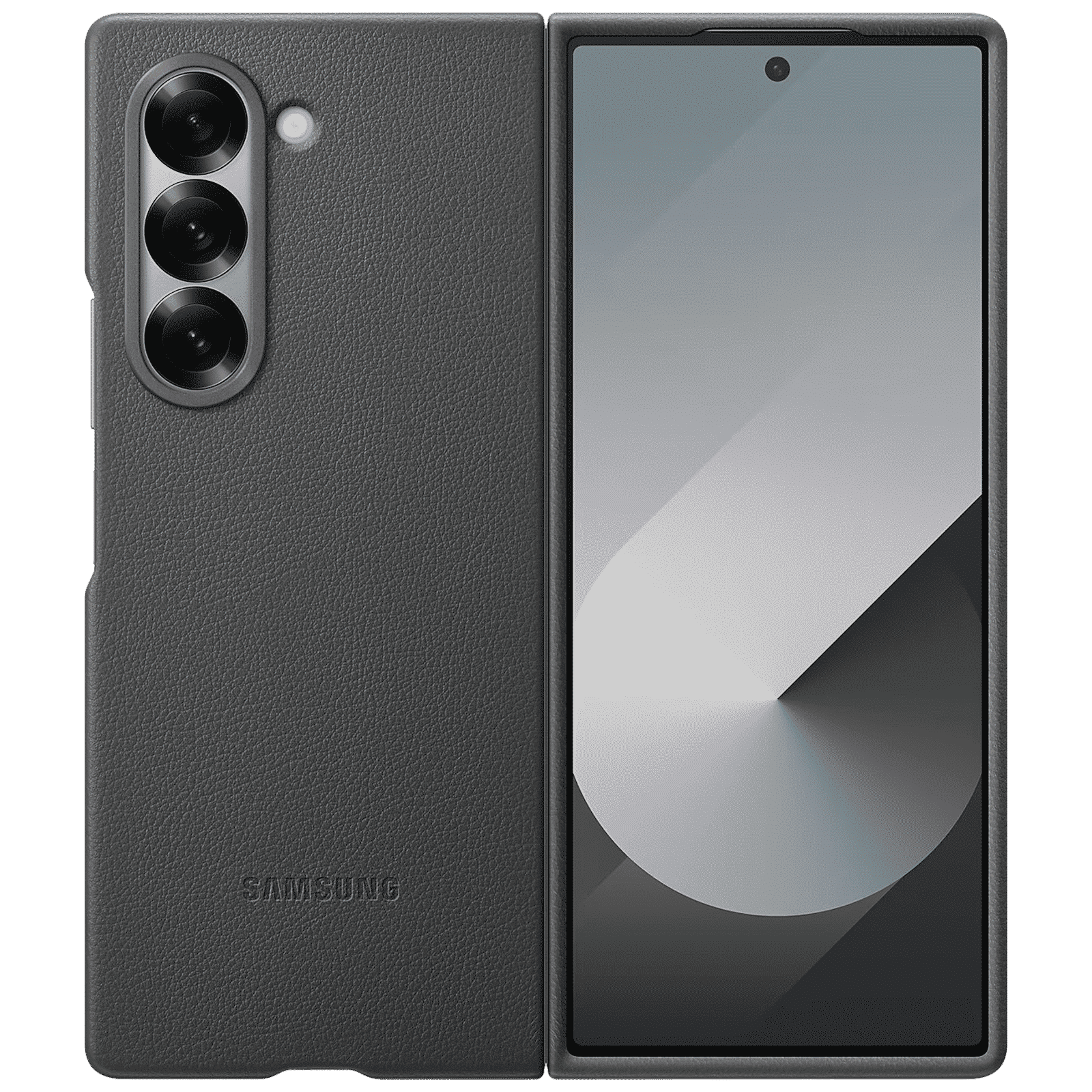 SAMSUNG Soft Back Cover for SAMSUNG Galaxy Z Fold 6 (Kindsuit, Gray)_1