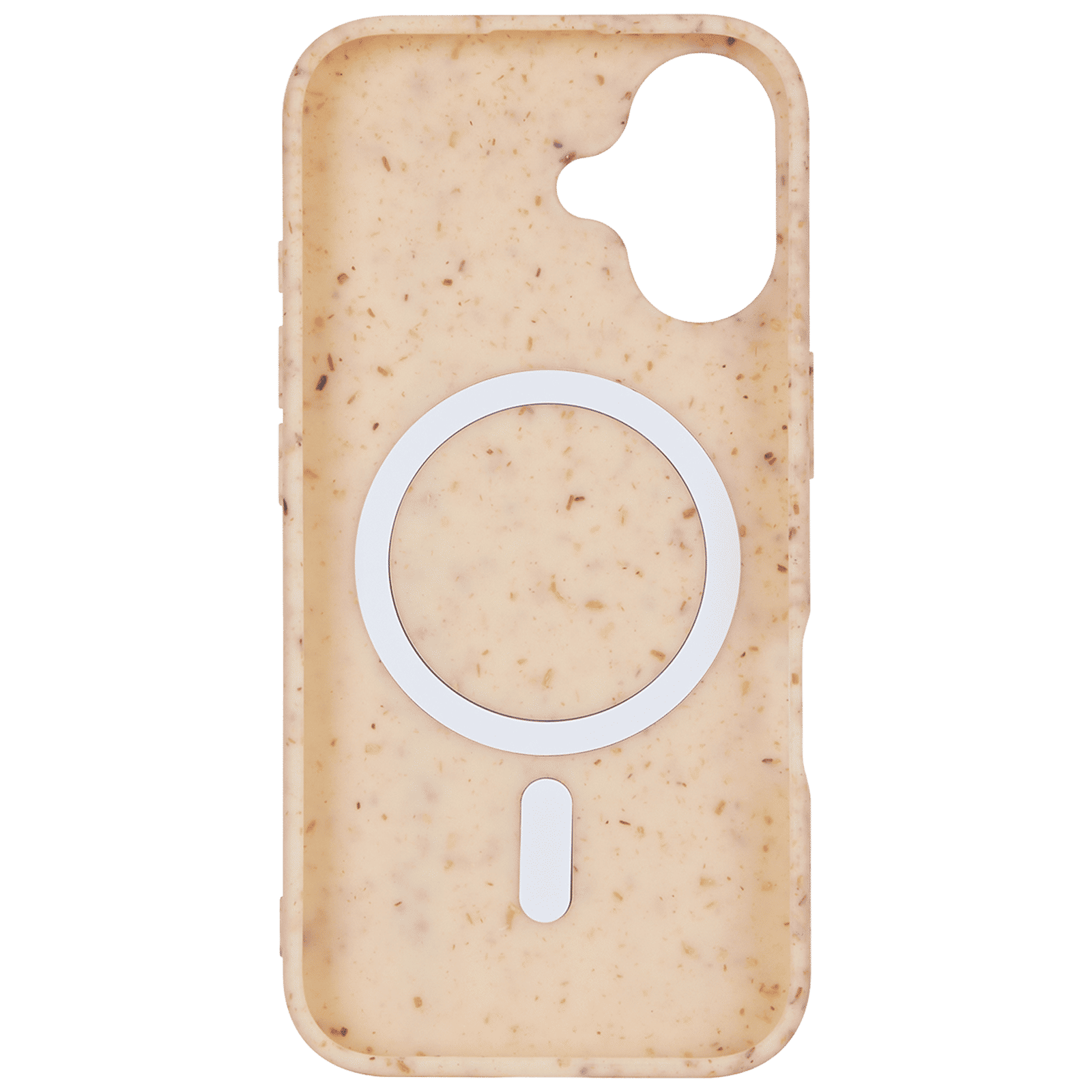 Croma Eco Back Cover for Apple iPhone 16 Plus (Magsafe Compatible, Beige) Croma Eco Back Cover for Apple iPhone 16 Plus (Magsafe Compatible, Beige)_5