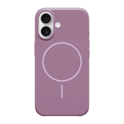 Apple Beats Hard TPU & Polycarbonate Back Cover for Apple iPhone 16 (MagSafe Compatible, Sunset Purple)