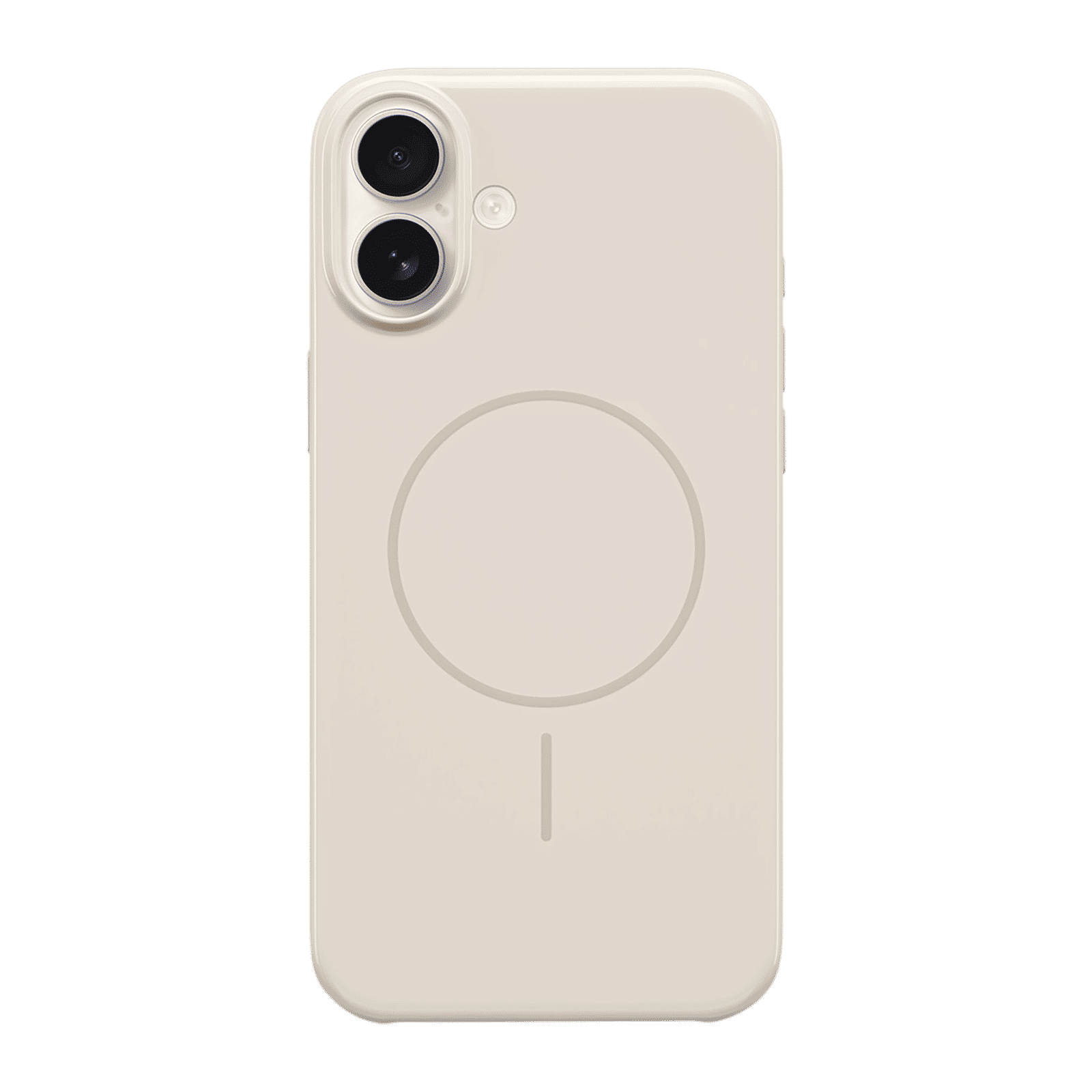 Apple Beats Hard TPU & Polycarbonate Back Cover for Apple iPhone 16 Plus (MagSafe Compatible, Summit Stone)_1