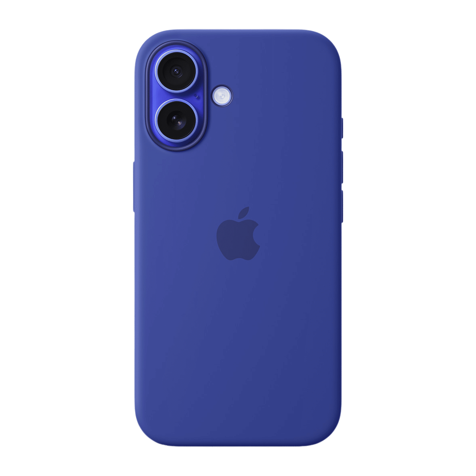 Apple Soft Silicone Back Cover for Apple iPhone 16 (MagSafe Charging Support, Ultramarine)_1