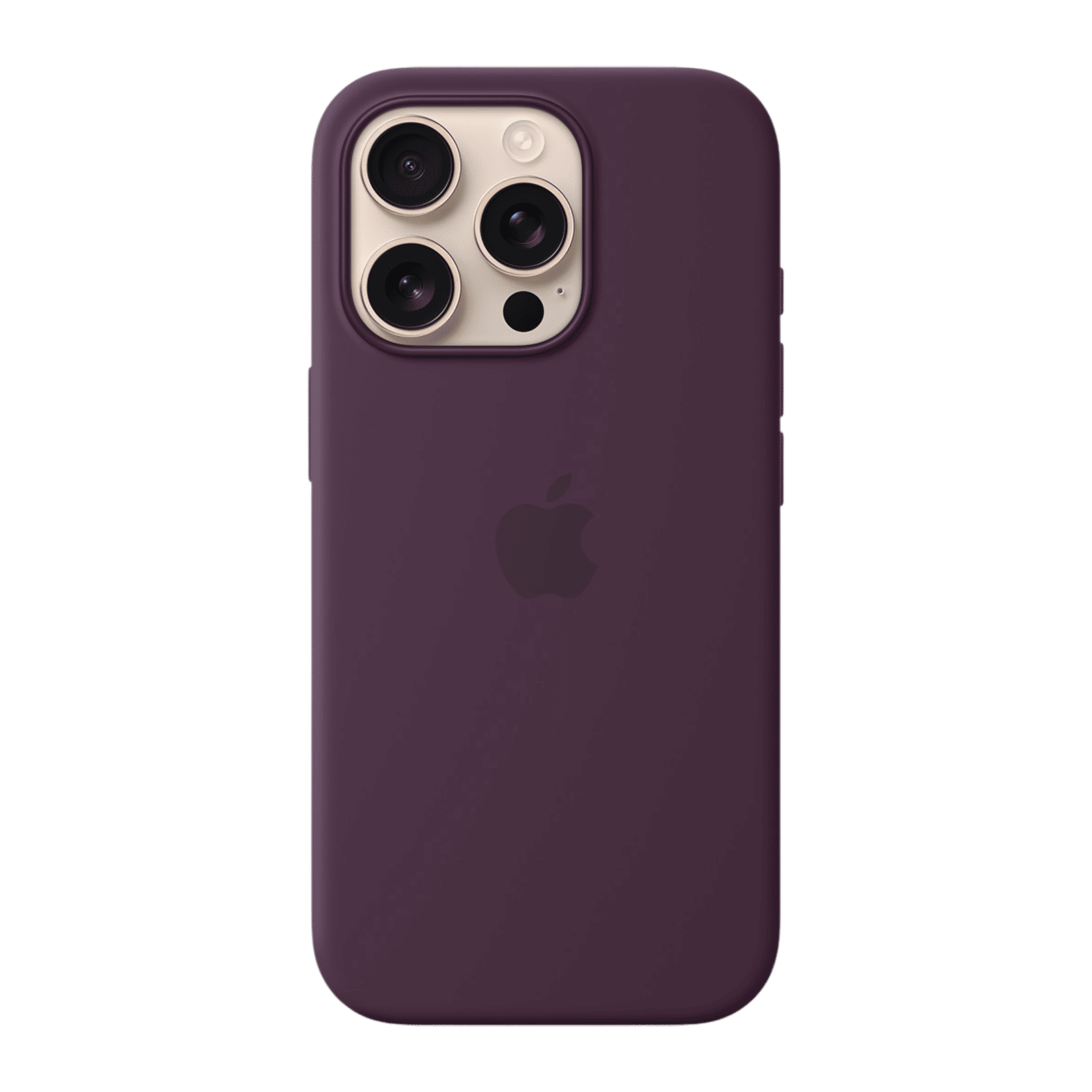 Apple Soft Silicone Back Cover for Apple iPhone 16 Pro (MagSafe Charging Support, Plum) Apple Soft Silicone Back Cover for Apple iPhone 16 Pro (MagSafe Charging Support, Plum)_1