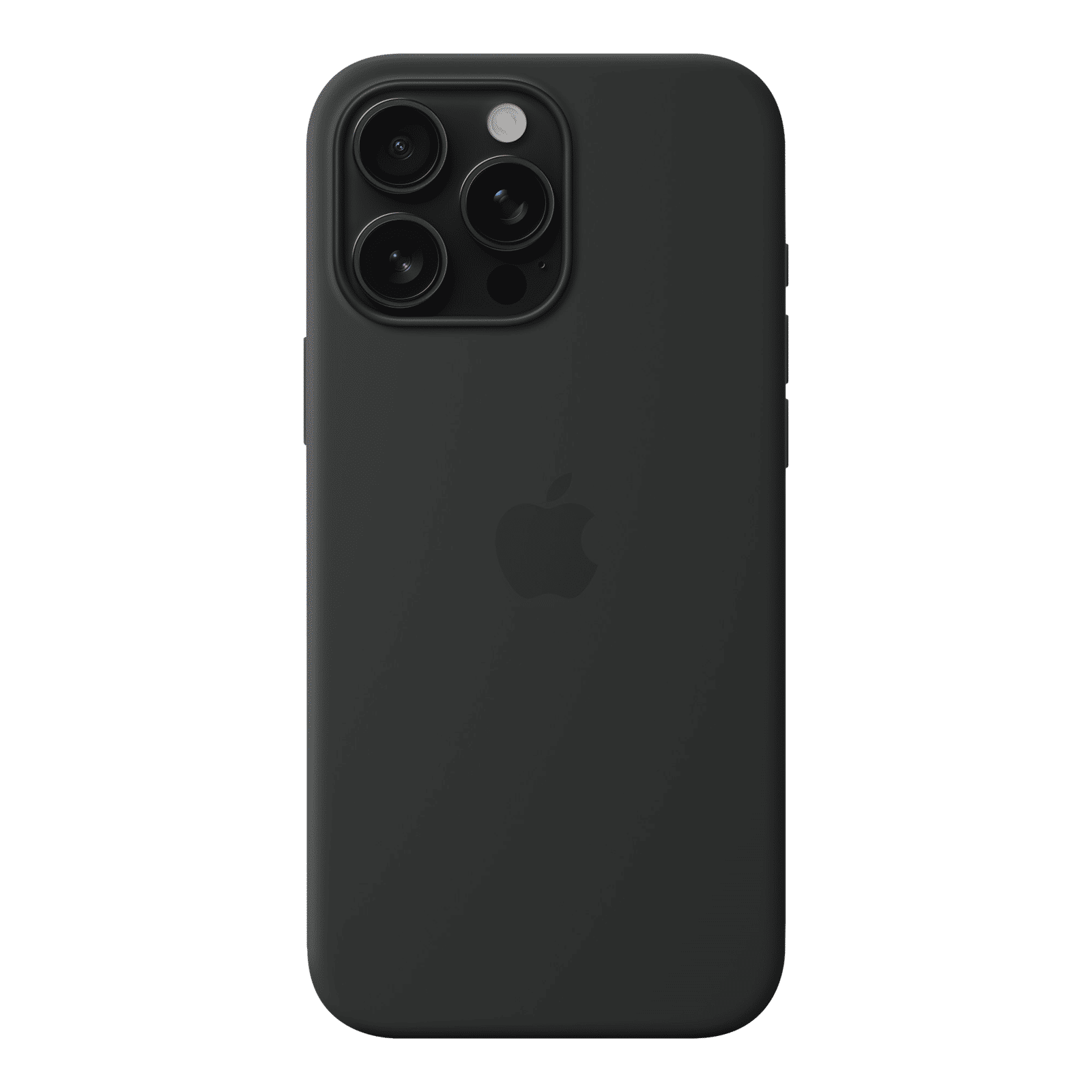 Apple Soft Silicone Back Cover for Apple iPhone 16 Pro Max (MagSafe Charging Support, Black)_4