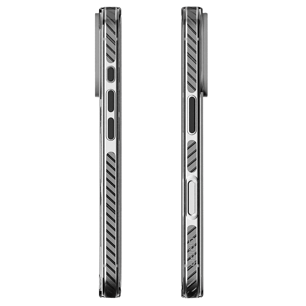 GRIPP Combat Hard TPU & Polycarbonate Back Cover for Apple iPhone 16 Pro Max (MagSafe Compatible, Grey)_3