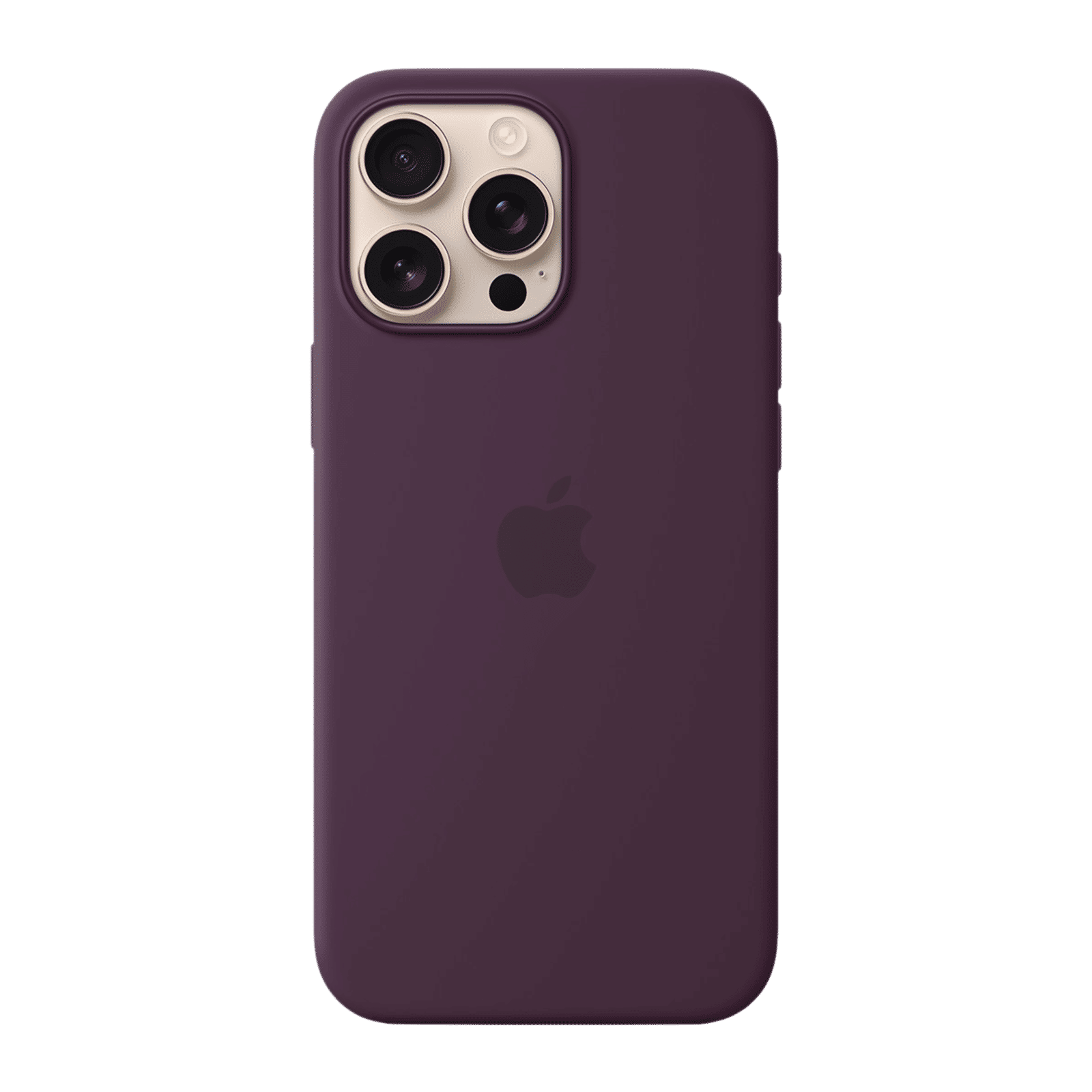 Apple Soft Silicone Back Cover for Apple iPhone 16 Pro Max (MagSafe Charging Support, Plum) Apple Soft Silicone Back Cover for Apple iPhone 16 Pro Max (MagSafe Charging Support, Plum)_1