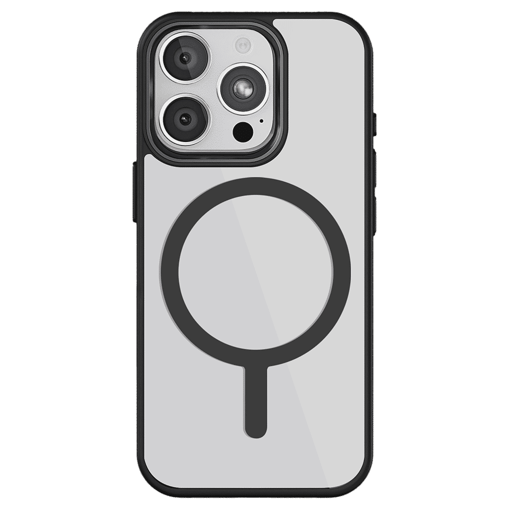 GRIPP Clarion Hard & Soft TPU & Polycarbonate Back Cover for Apple iPhone 16 Pro Max (MagSafe Compatible, Black) GRIPP Clarion Hard & Soft TPU & Polycarbonate Back Cover for Apple iPhone 16 Pro Max (MagSafe Compatible, Black)_5