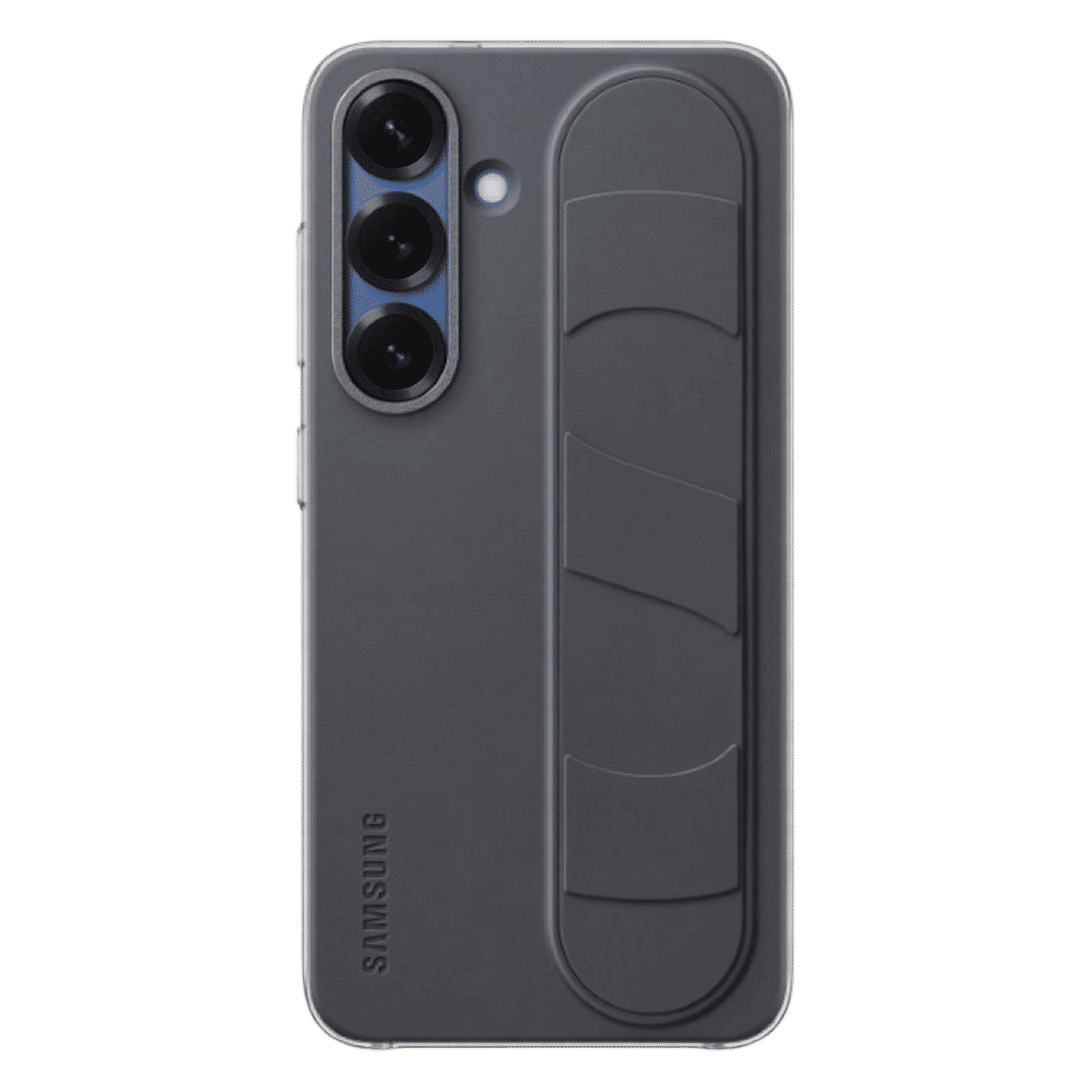 SAMSUNG Polycarbonate Standing Grip Case for SAMSUNG Galaxy S25 (Ul Certified, Black) SAMSUNG Polycarbonate Standing Grip Case for SAMSUNG Galaxy S25 (Ul Certified, Black)_1