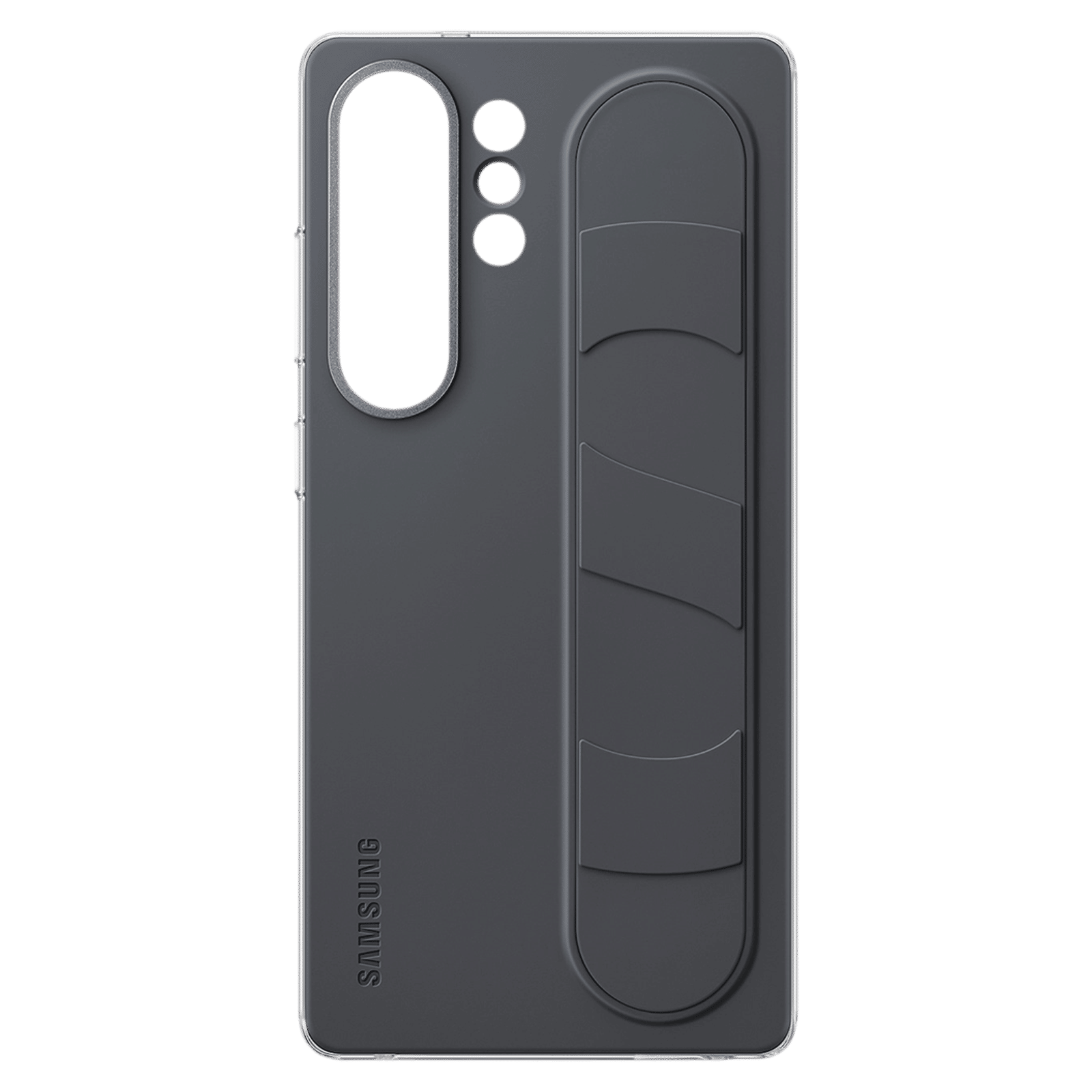 SAMSUNG Polycarbonate Standing Grip Case for SAMSUNG Galaxy S25 Ultra (Ul Certified, Black)_6