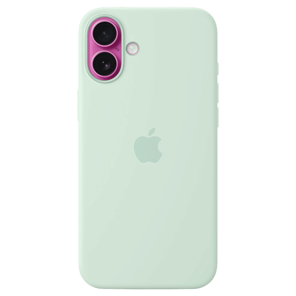 Apple Soft Silicone Back Cover Apple iPhone 16 Plus (MagSafe Charging Support, Aquamarine) Apple Soft Silicone Back Cover Apple iPhone 16 Plus (MagSafe Charging Support, Aquamarine)_3