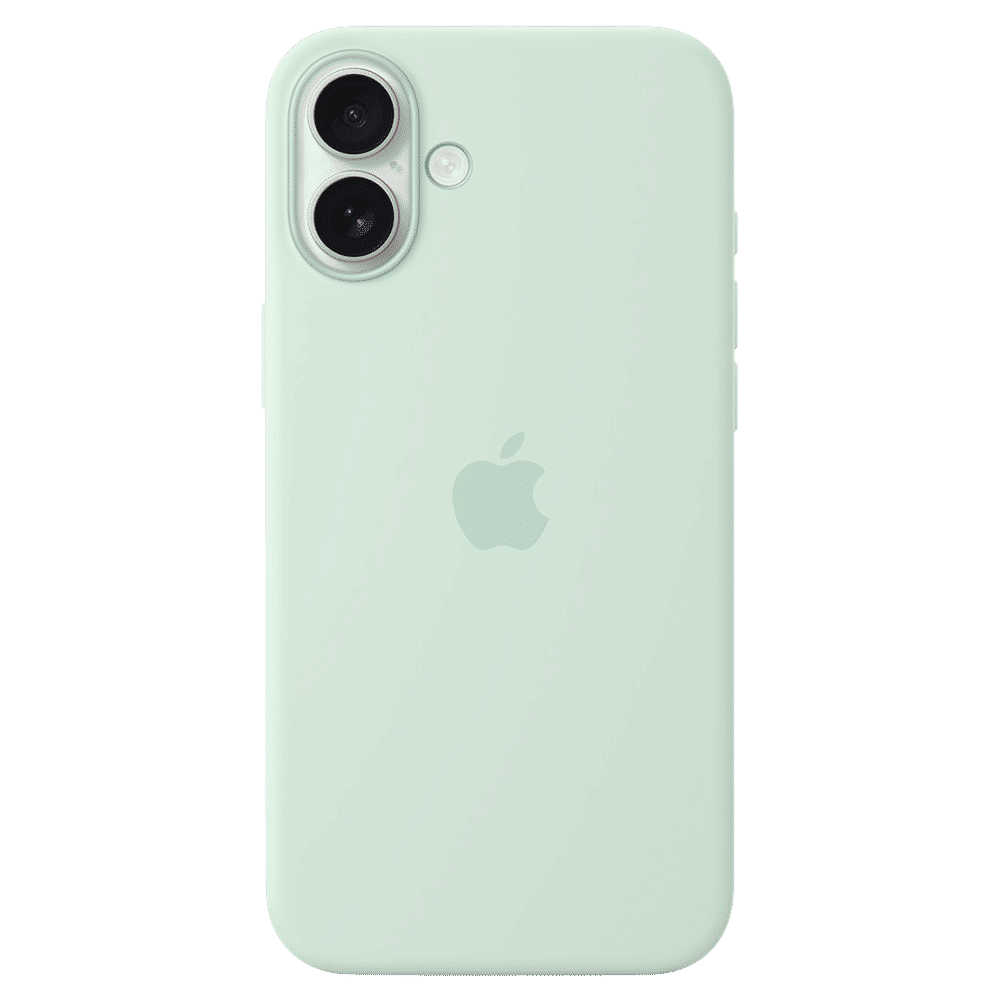 Apple Soft Silicone Back Cover Apple iPhone 16 Plus (MagSafe Charging Support, Aquamarine) Apple Soft Silicone Back Cover Apple iPhone 16 Plus (MagSafe Charging Support, Aquamarine)_4