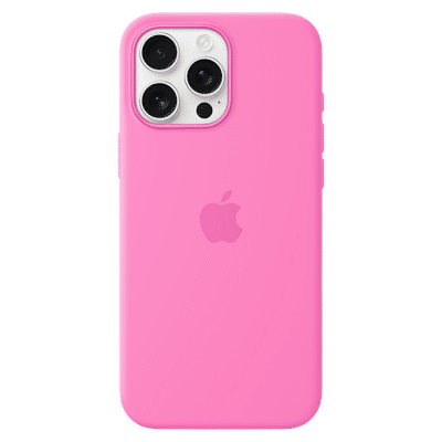 Apple Soft Silicone Back Cover Apple iPhone 16 Pro Max (MagSafe Charging Support, Peony)