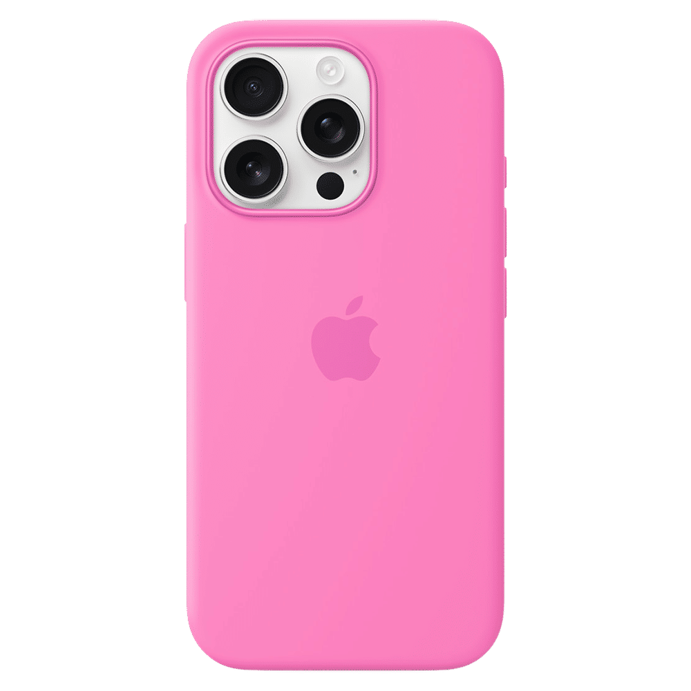Apple Soft Silicone Back Cover Apple iPhone 16 Pro (MagSafe Charging Support, Peony) Apple Soft Silicone Back Cover Apple iPhone 16 Pro (MagSafe Charging Support, Peony)_1
