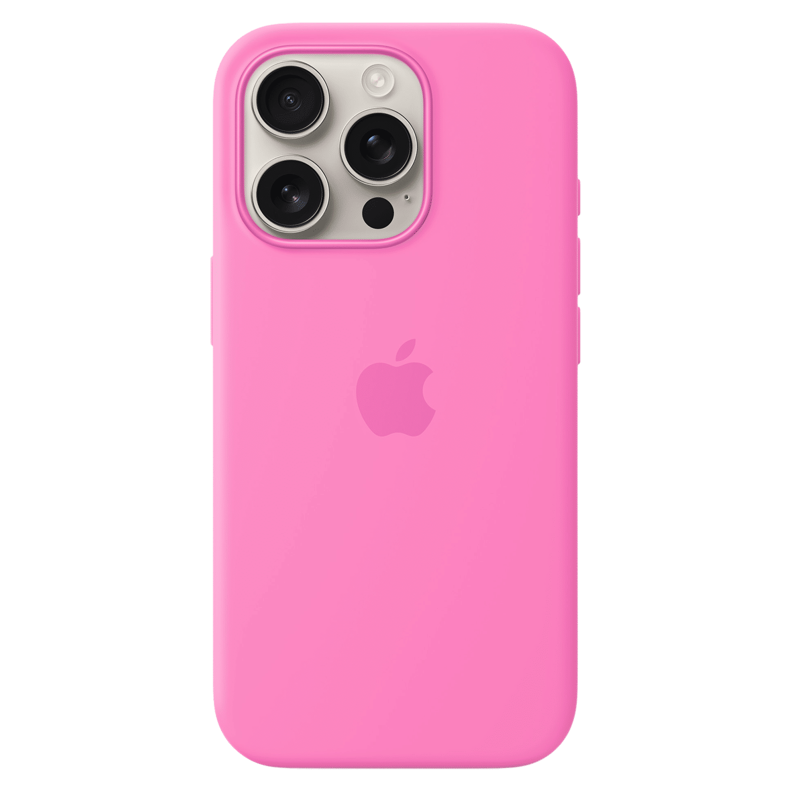 Apple Soft Silicone Back Cover Apple iPhone 16 Pro (MagSafe Charging Support, Peony) Apple Soft Silicone Back Cover Apple iPhone 16 Pro (MagSafe Charging Support, Peony)_3