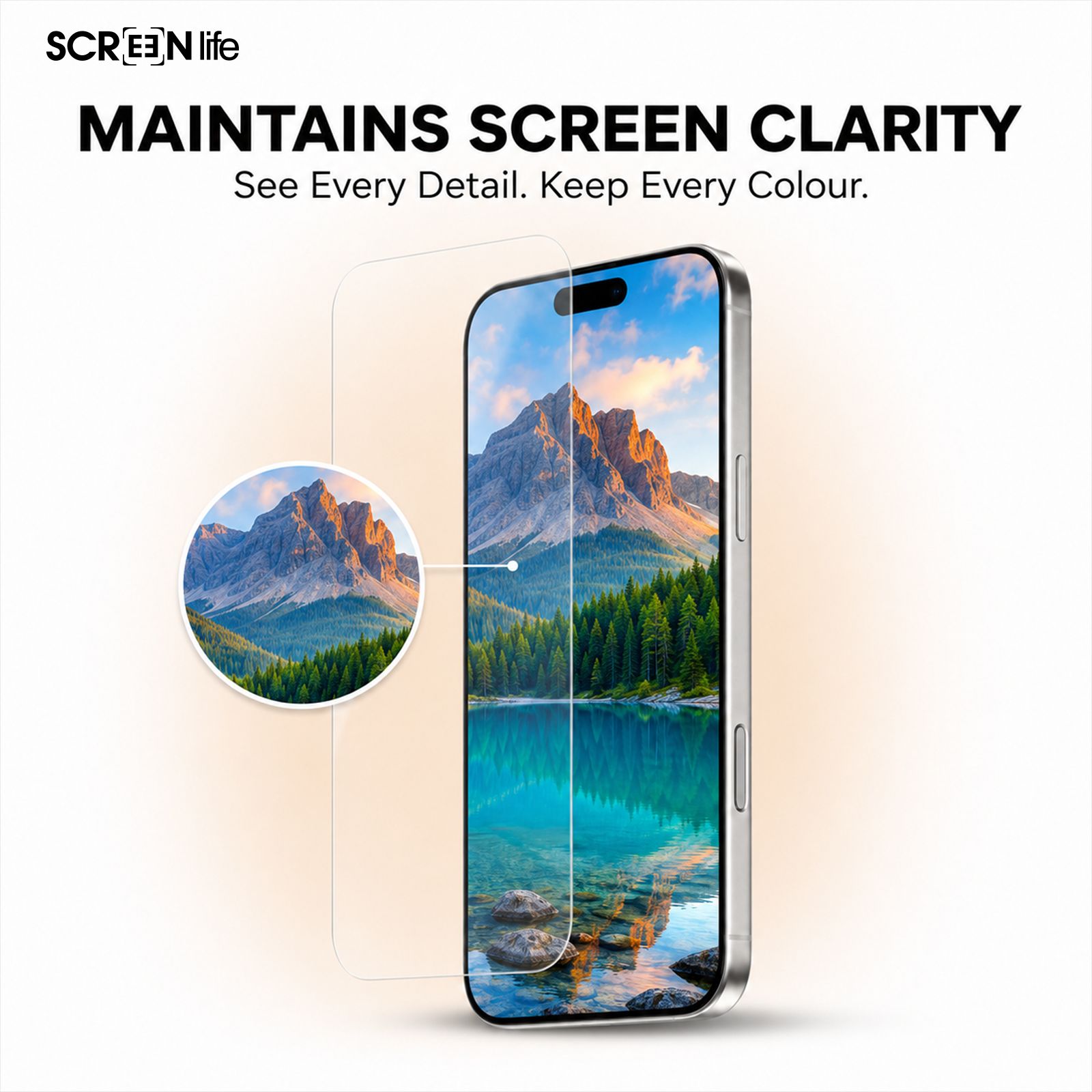SCREEN life Tempered Glass for oppo Reno15 Pro Mini (Fingerprint Resistant) SCREEN life Tempered Glass for oppo Reno15 Pro Mini (Fingerprint Resistant)_7