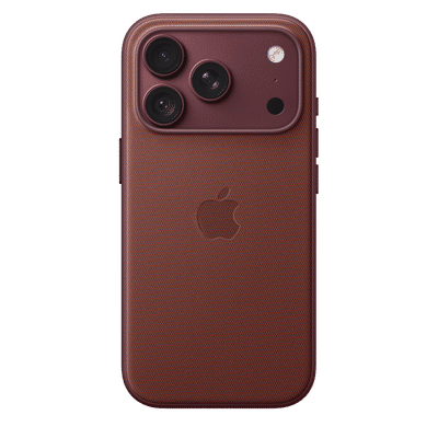 Apple Hard TPU & Recycled Polyester Back Cover for Apple iPhone 18 Pro (MagSafe Compatible, Burgundy)